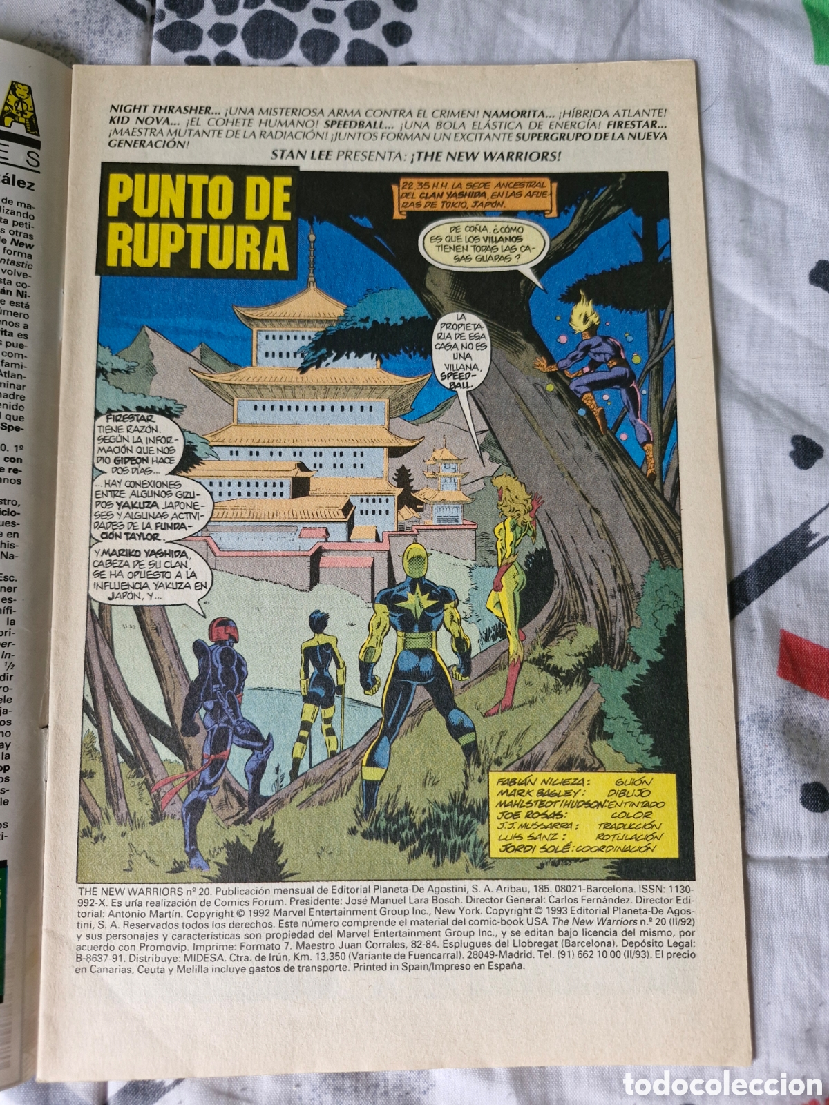 C&oacute;mics: THE NEW WARRIORS 20 - VOL 1 - MARVEL C&Oacute;MICS - FORUM - Foto 3