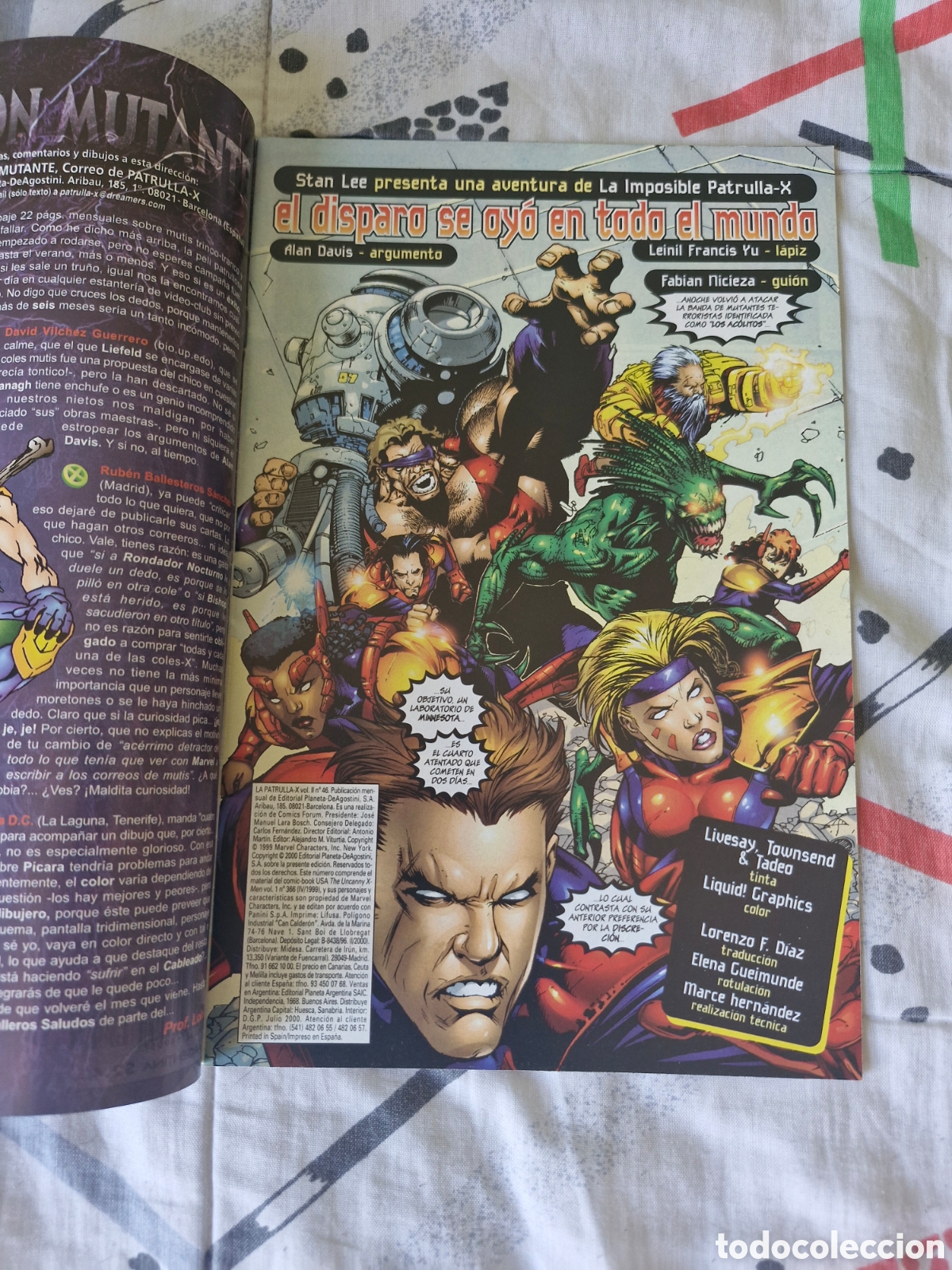 C&oacute;mics: LA PATRULLA X - SERIE REGULAR - VOL 2 - N&Uacute;MERO 46 - MARVEL COMICS - FORUM - Foto 3