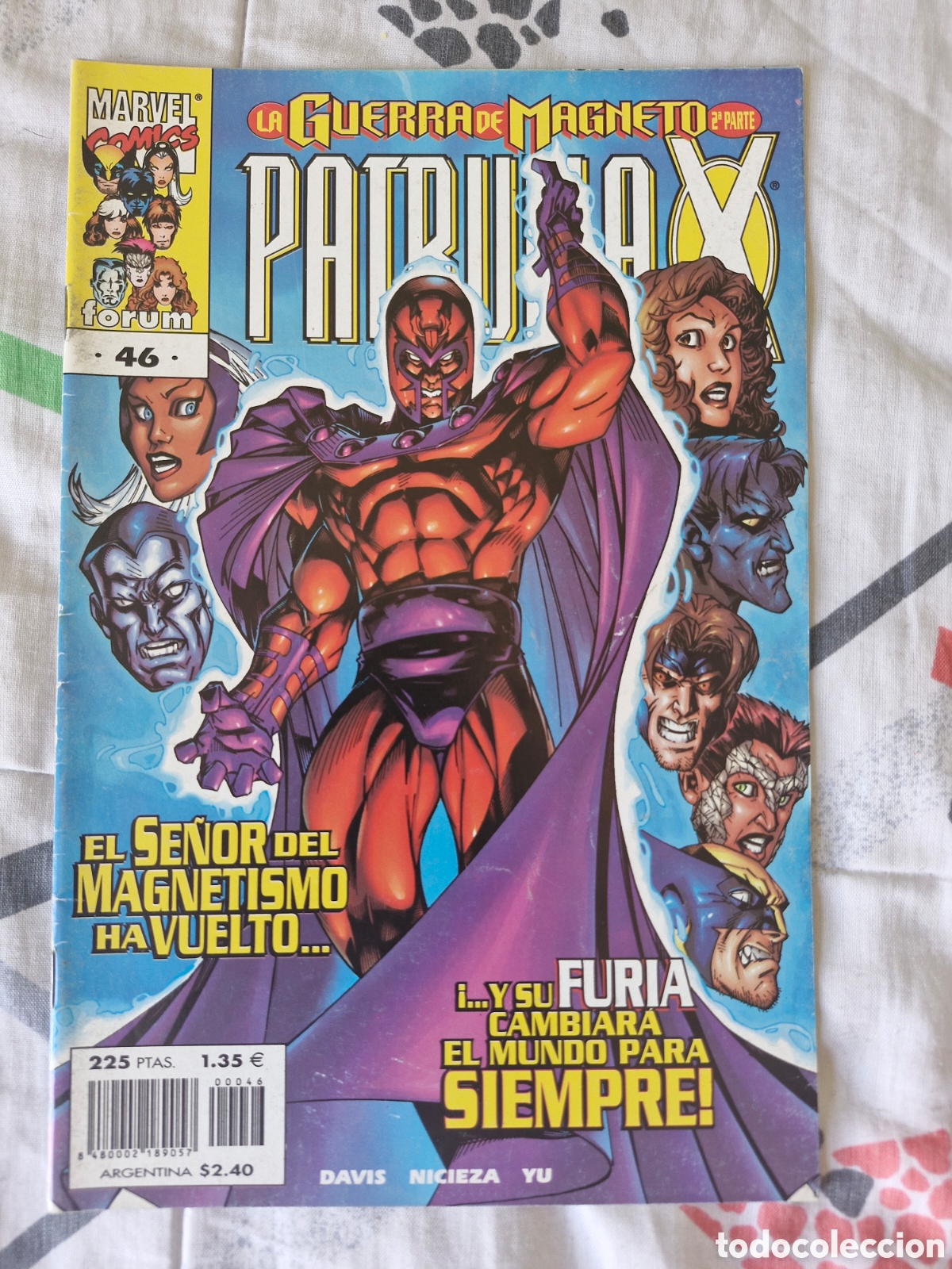 C&oacute;mics: LA PATRULLA X - SERIE REGULAR - VOL 2 - N&Uacute;MERO 46 - MARVEL COMICS - FORUM - Foto 1