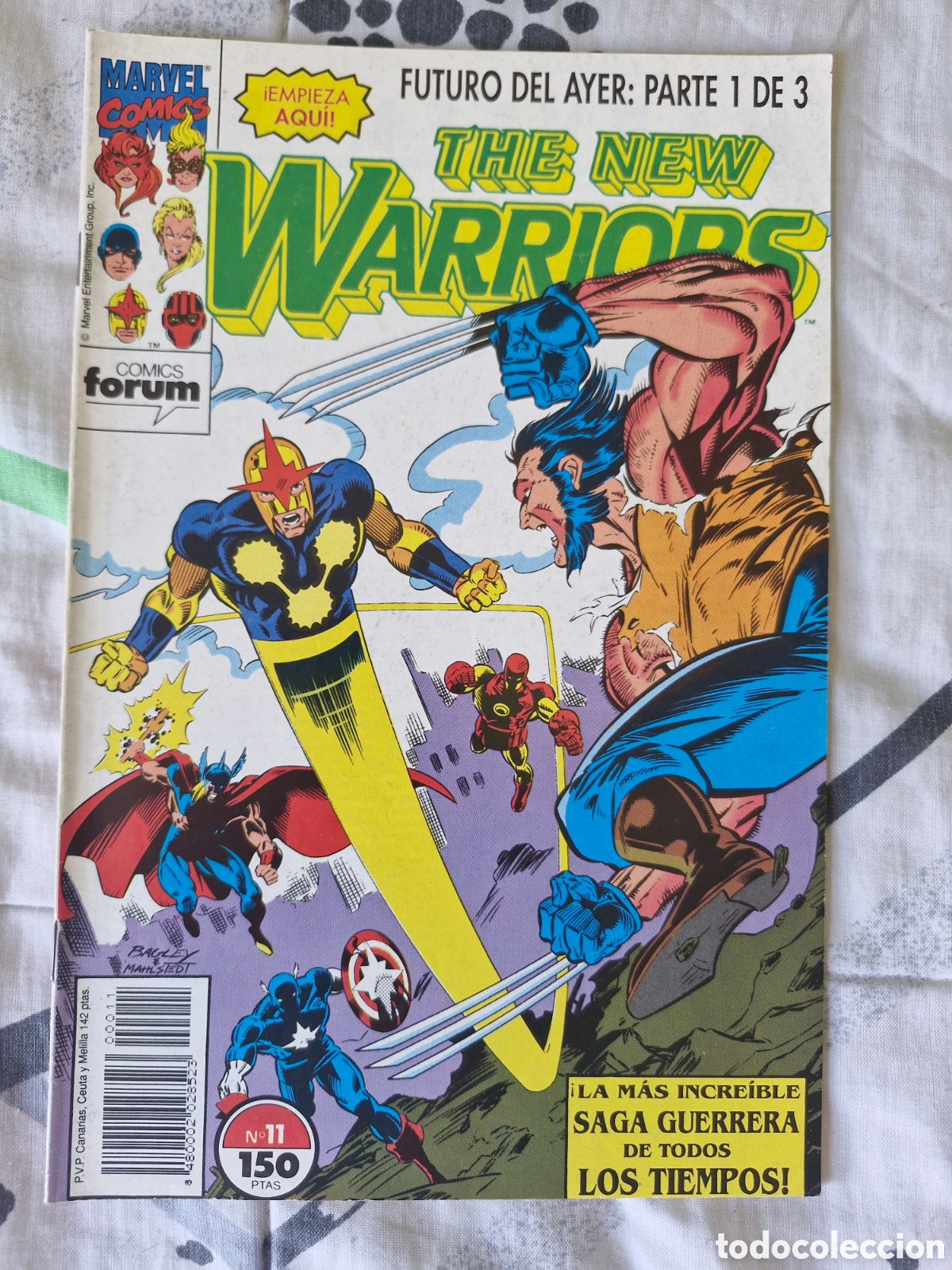 C&oacute;mics: THE NEW WARRIORS 11 - VOL 1 - MARVEL C&Oacute;MICS - FORUM - Foto 1