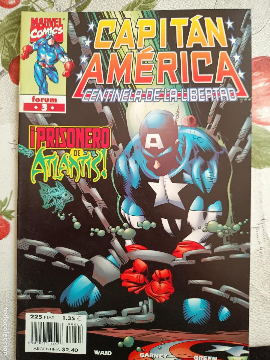 Comics: CAPITAN AMERICA CENTINELA DE LA LIBERTAD NUM 3 FORUM