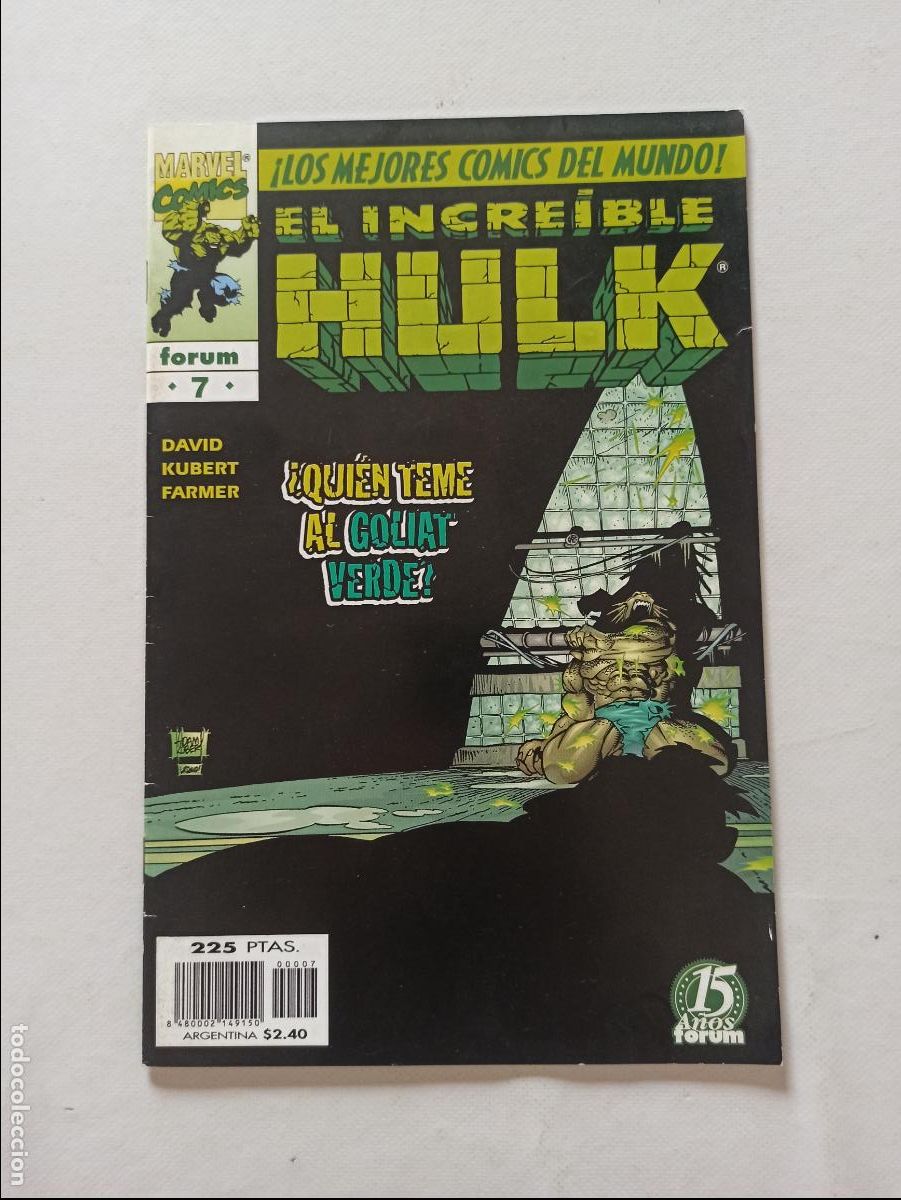 C&oacute;mics: EL INCREIBLE HULK VOL. 3 N&ordm; 7 - VOLUMEN 3 - MARVEL - FORUM (IK) - Foto 1