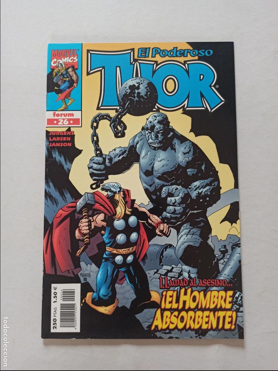 C&oacute;mics: EL PODEROSO THOR VOL. 4 N&ordm; 26 - VOLUMEN 4 - MARVEL - FORUM (IJ) - Foto 1