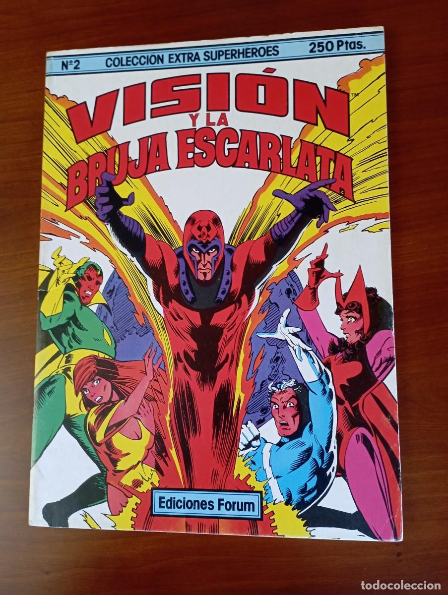 C&oacute;mics: VISION Y BRUJA ESCARLATA EXTRA SUPERHEROES FORUM - Foto 1