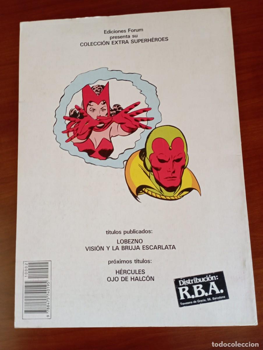 C&oacute;mics: VISION Y BRUJA ESCARLATA EXTRA SUPERHEROES FORUM - Foto 2