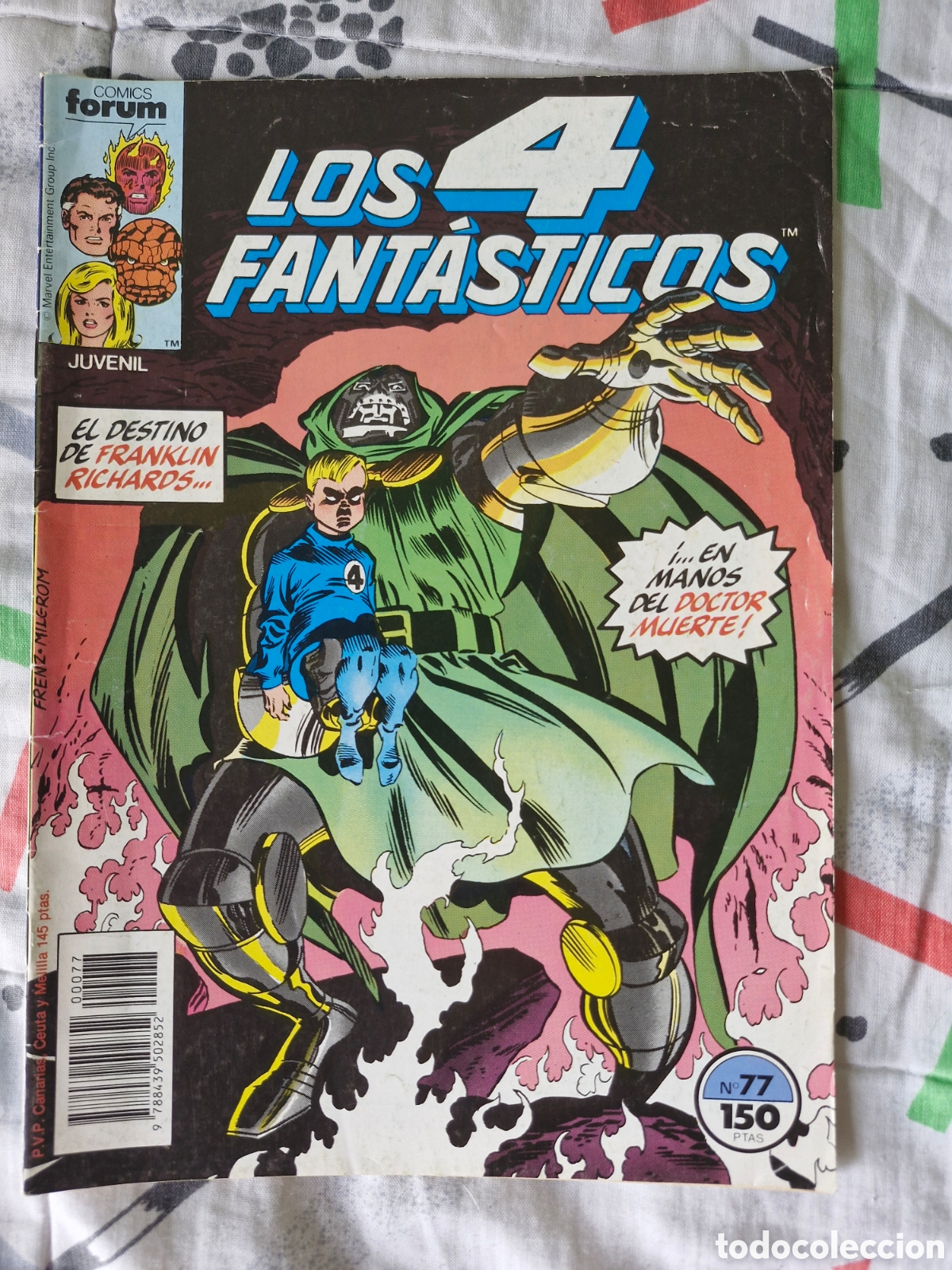 C&oacute;mics: LOS 4 FANT&Aacute;STICOS 77 - VOLUMEN 1 - MARVEL COMICS - FORUM - 4F - Foto 1