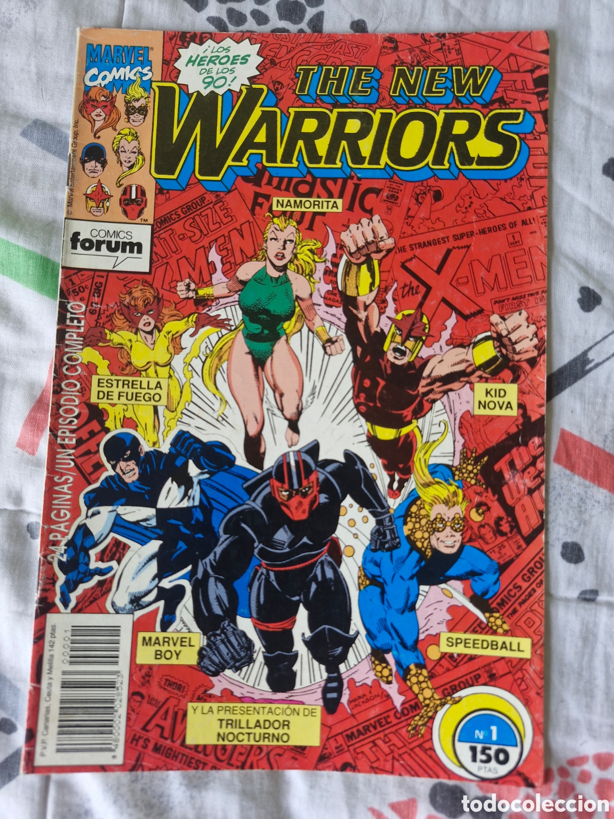 C&oacute;mics: THE NEW WARRIORS - N&Uacute;MERO 1 - VOL 1 - MARVEL C&Oacute;MICS - FORUM - Foto 1