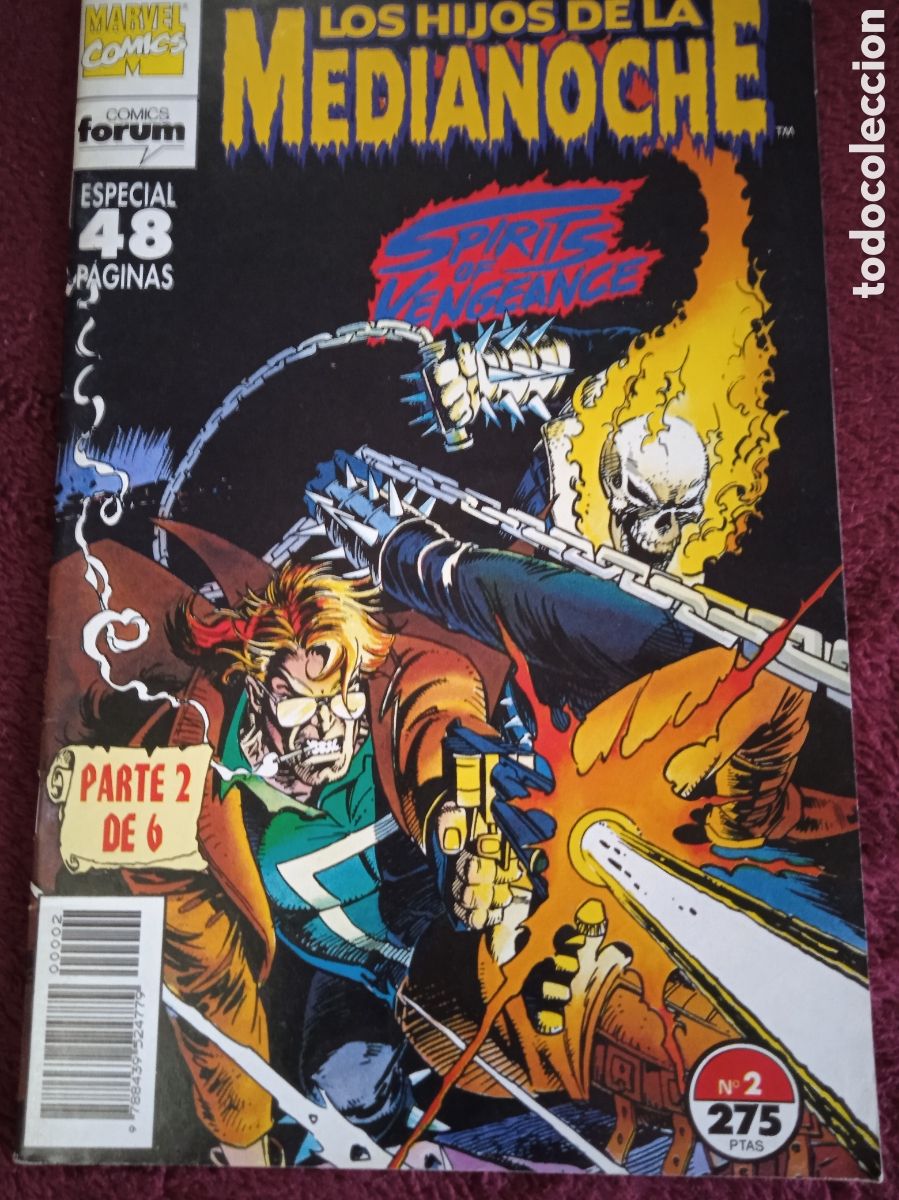 Comics: LOS HIJOS DE LA MEDIANOCHE N&ordm; 2 - COLECCION DE 6 NUMEROS