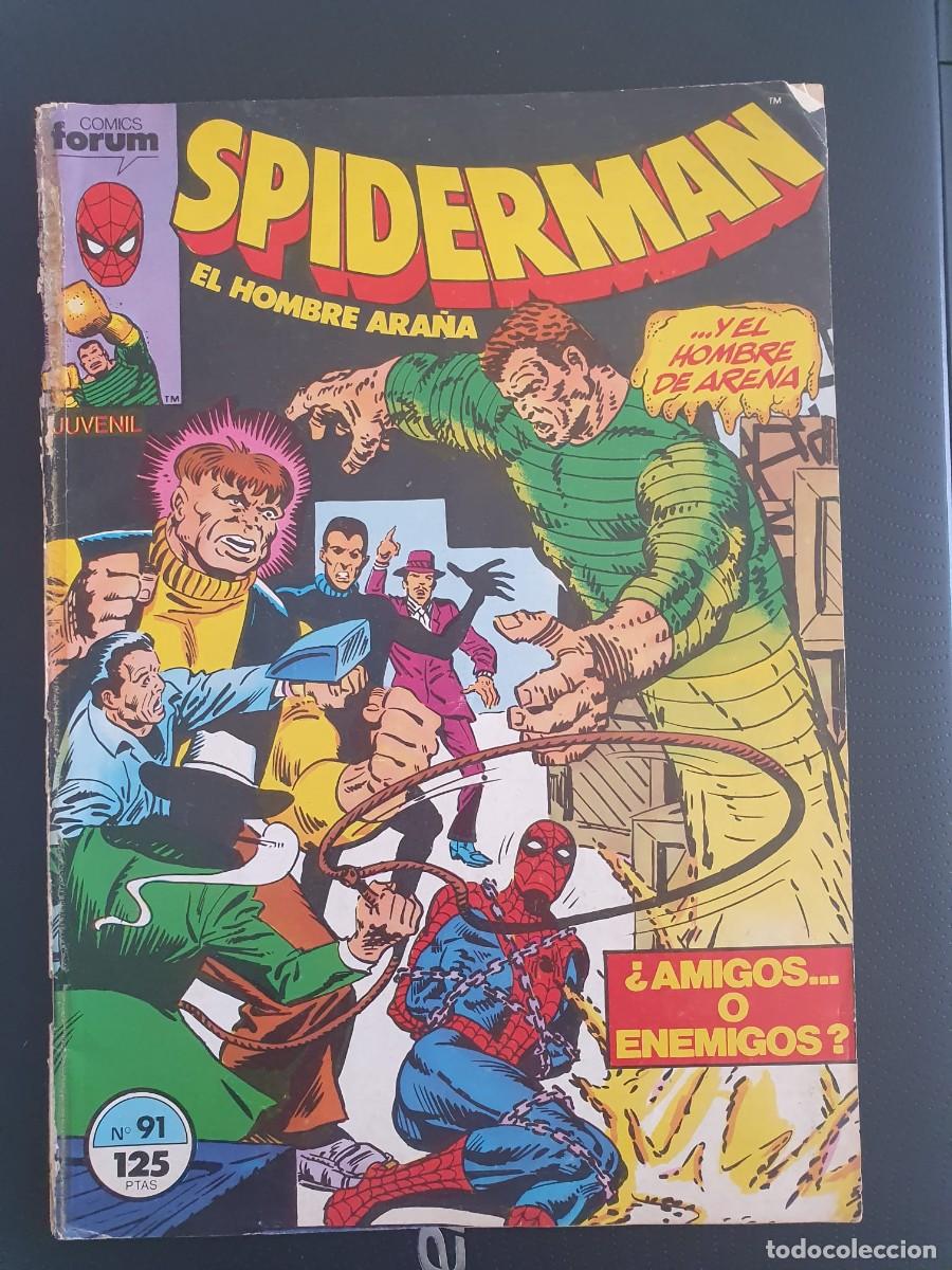 C&oacute;mics: SPIDERMAN N&ordm; 91 VOL 1 COMICS FORUM PROCEDE DE RETAPADO - Foto 1