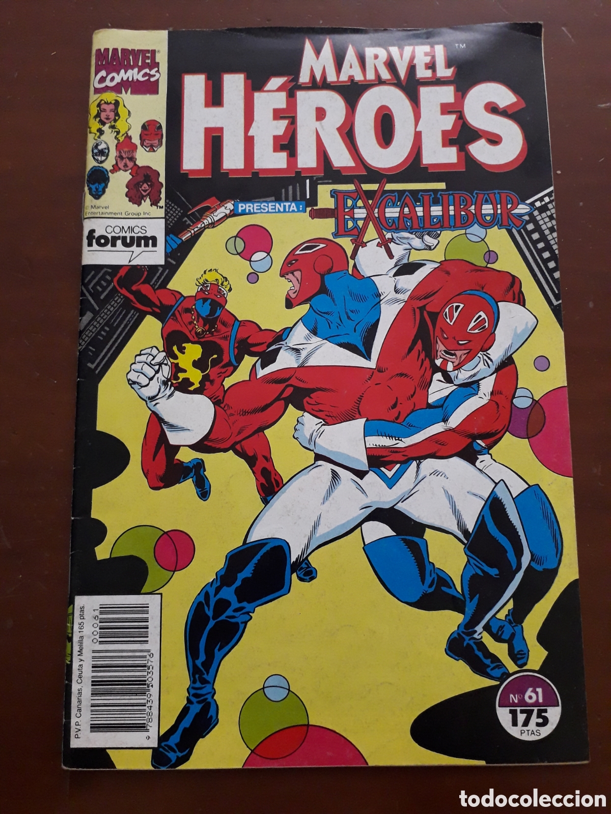 C&oacute;mics: Marvel H&eacute;roes n&uacute;mero 61 - Foto 1