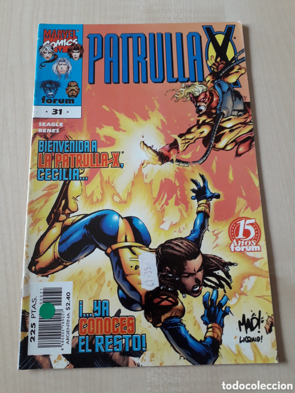 C&oacute;mics: Patrulla X vol 2 n&uacute;mero 31 - Foto 1
