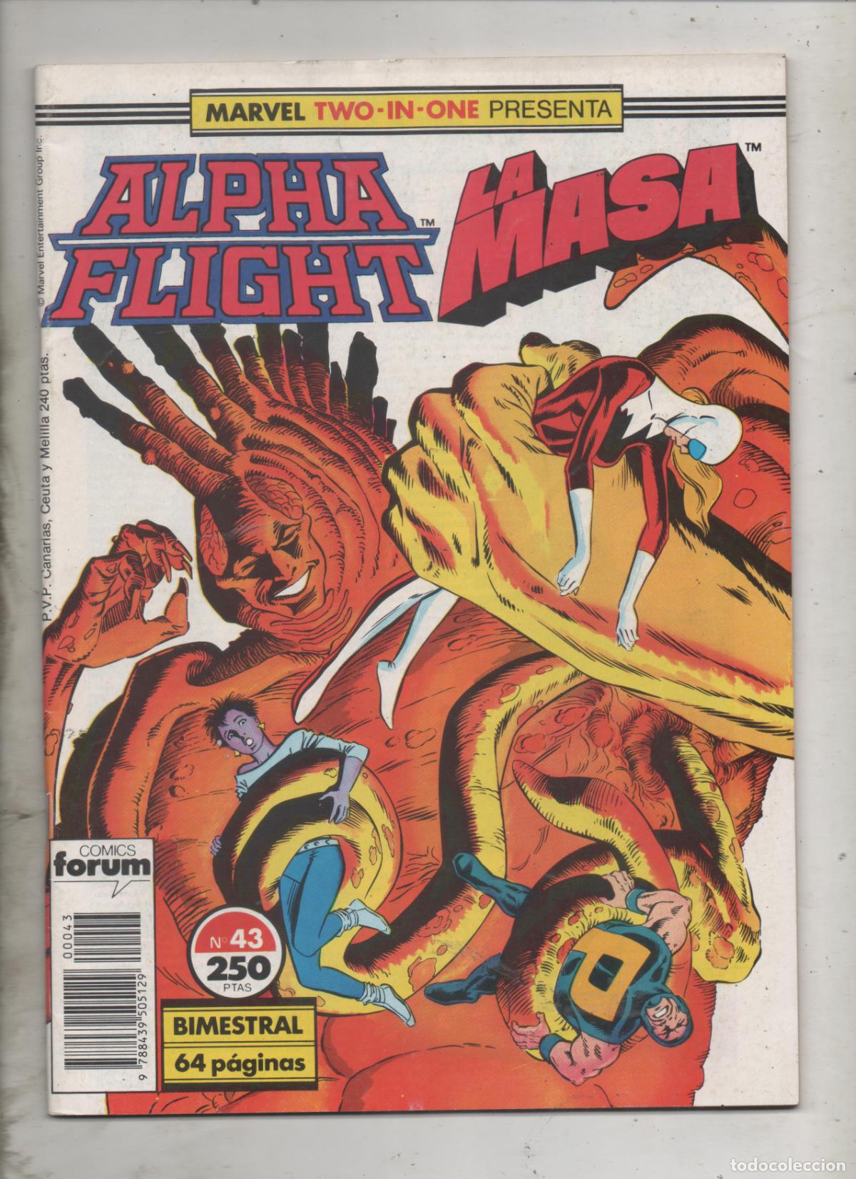 C&oacute;mics: ALPHA FLIGHT LA MASA N&ordm; 43 - FORUM - E1 - Foto 1