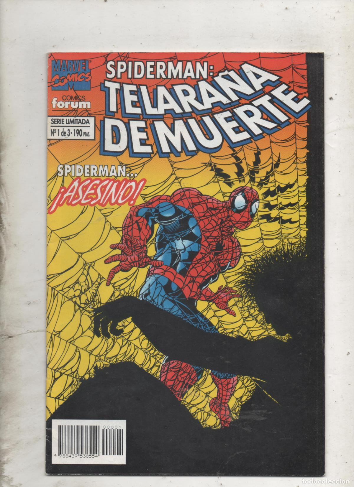 C&oacute;mics: SPIDERMAN TELARA&Ntilde;A DE MUERTE N&ordm; 1 - FORUM - E1 - Foto 1