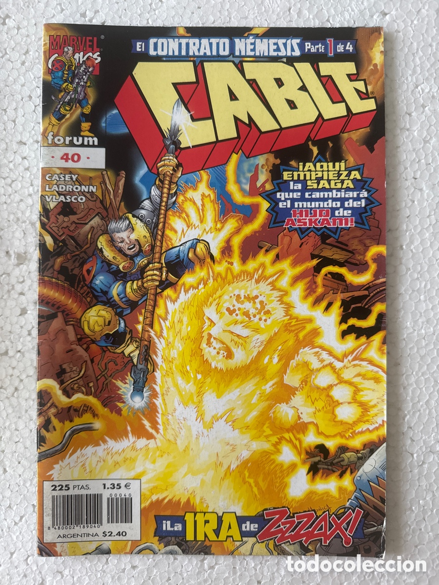C&oacute;mics: CABLE #40 Vol2 FORUM en buen estado - Foto 1