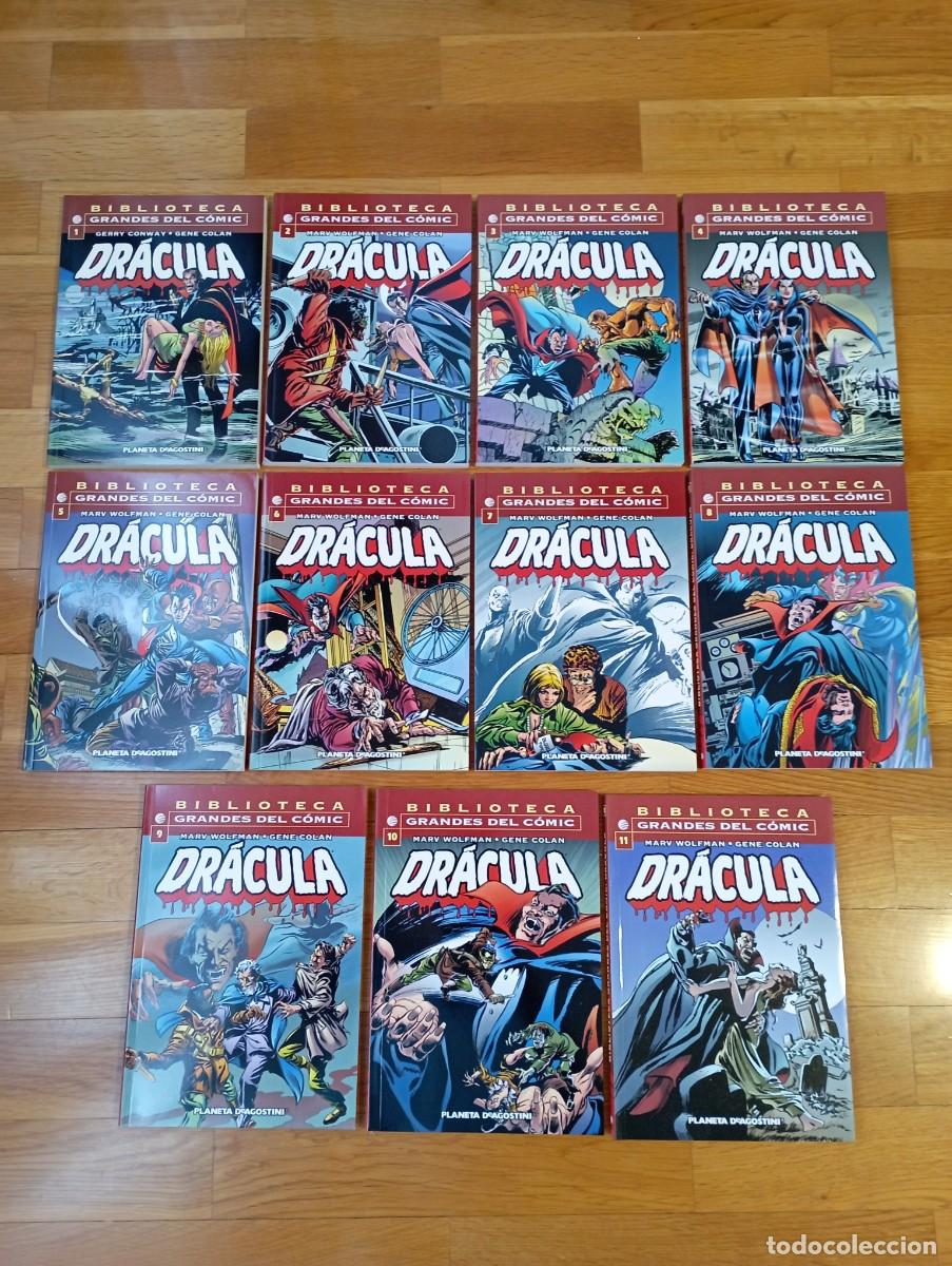 C&oacute;mics: BIBLIOTECA MARVEL DRACULA 1,2,3,4,5,6,7,8,9,10,11 - Foto 1