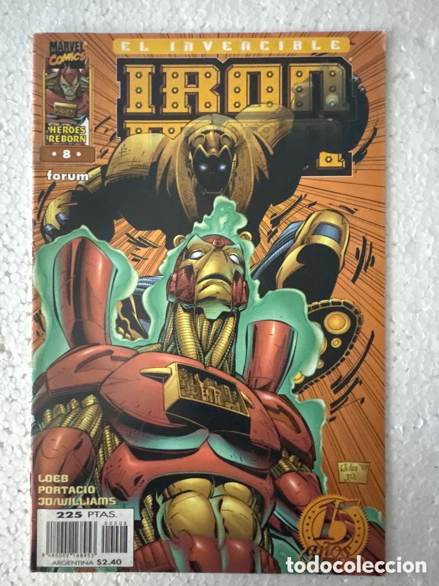 C&oacute;mics: IRON MAN #8 - H&Eacute;ROES REBORN - FORUM - Foto 1