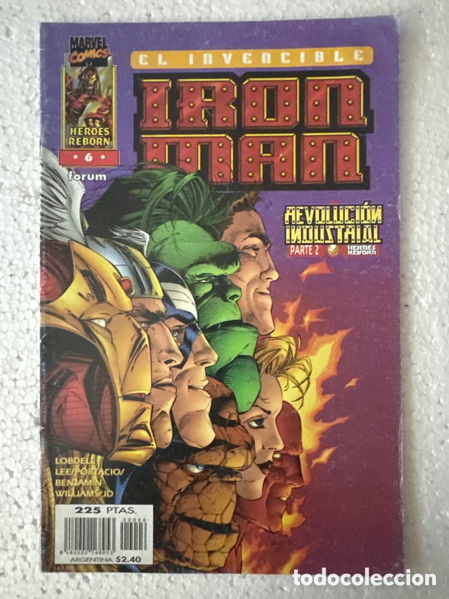 C&oacute;mics: IRON MAN #6 - H&Eacute;ROES REBORN - FORUM - Foto 1