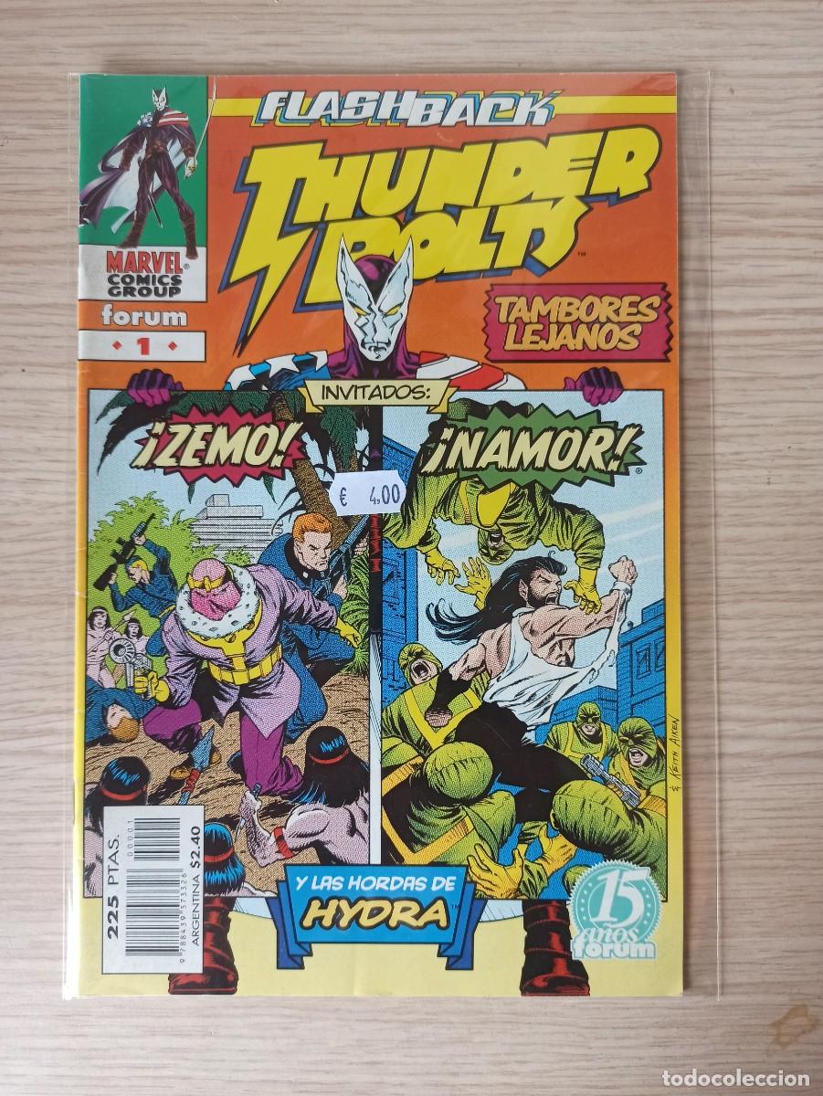 C&oacute;mics: THUNDER BOLTS - FLASHBACK &rdquo;Tambores lejanos&rdquo; (Ed. Comics F&oacute;rum) N&ordm; 1 - Foto 1