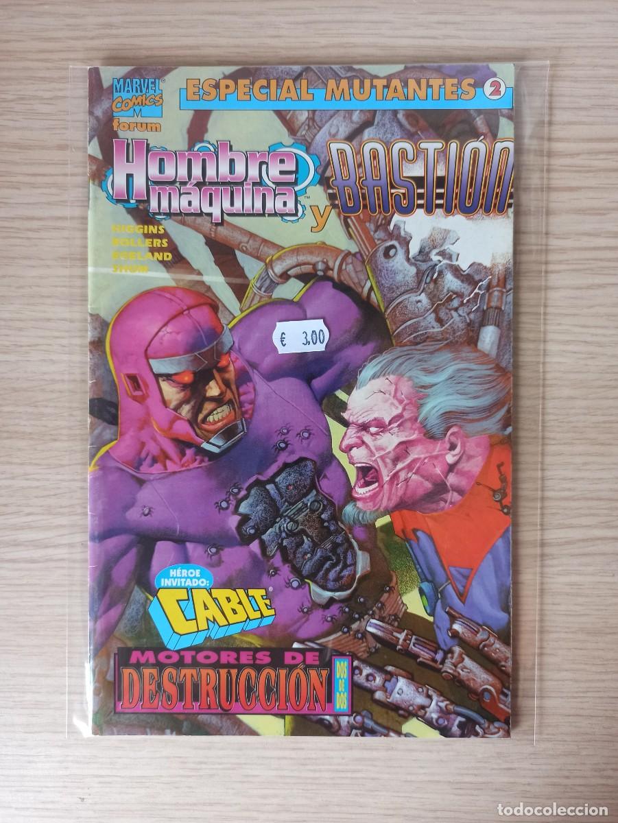 C&oacute;mics: HOMBRE M&Aacute;QUINA Y BASTI&Oacute;N (Ed. Comics F&oacute;rum) N&ordm; 2 de 2 - Foto 1