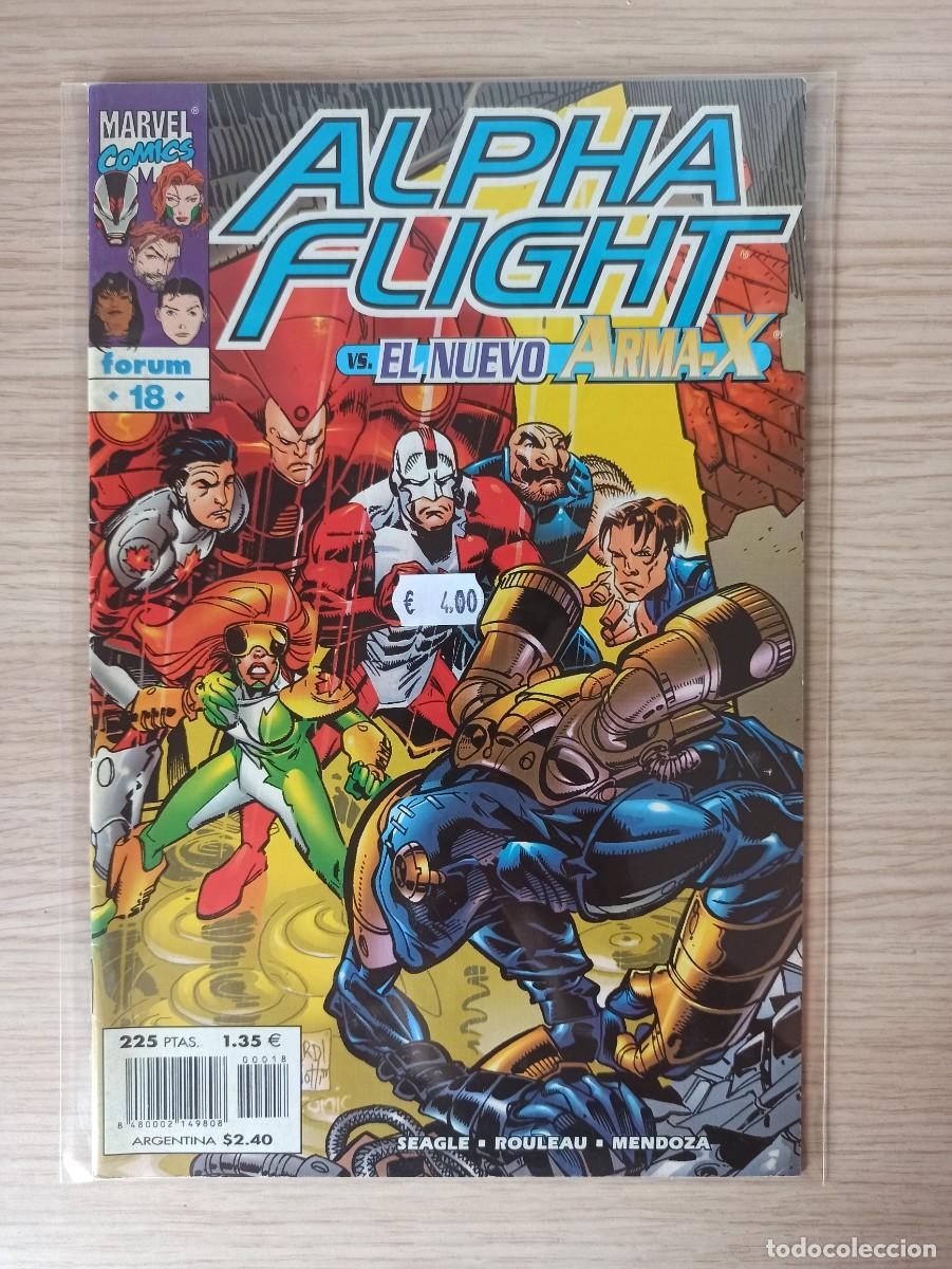 C&oacute;mics: ALPHA FLIGHT VS EL NUEVO ARMA X (Ed. Comics F&oacute;rum) N&ordm; 18 - Foto 1
