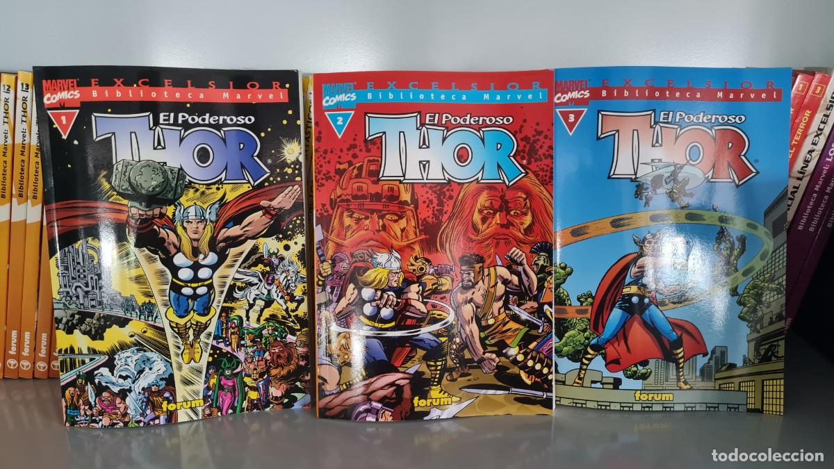 C&oacute;mics: BIBLIOTECA MARVEL EXCELSIOR - EL PODEROSO THOR - TOMOS 1 AL 24 - STAN LEE & JACK KIRBY - FORUM - Foto 1