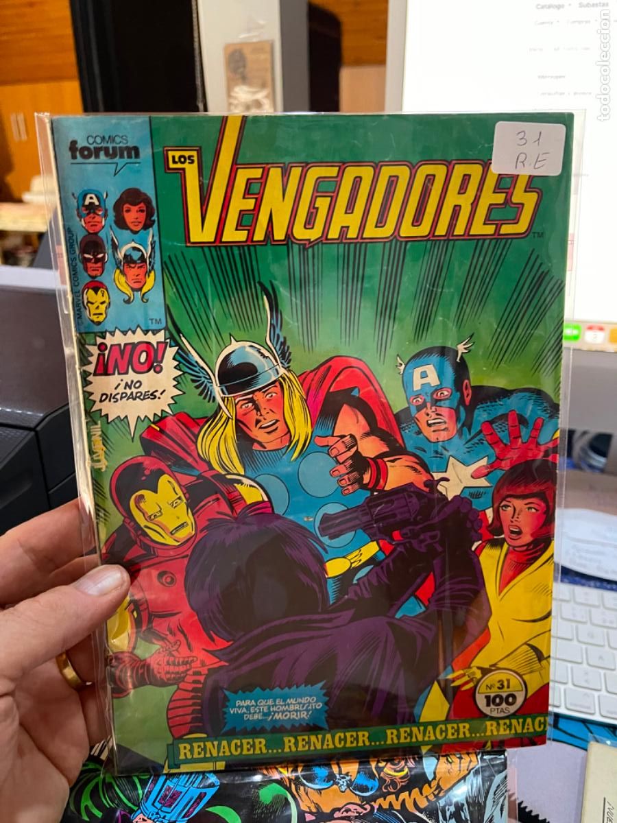 C&oacute;mics: LOS VENGADORES NUMERO 31 EDICIONES FORUM REGULAR ESTADO - Foto 1