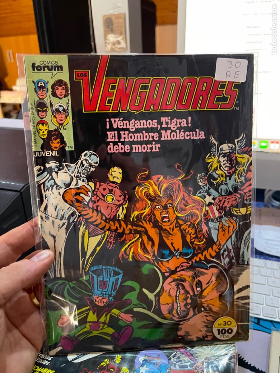 C&oacute;mics: LOS VENGADORES NUMERO 30 EDICIONES FORUM REGULAR ESTADO - Foto 1