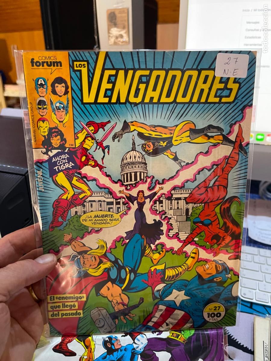 C&oacute;mics: LOS VENGADORES NUMERO 27 EDICIONES FORUM NORMAL ESTADO - Foto 1