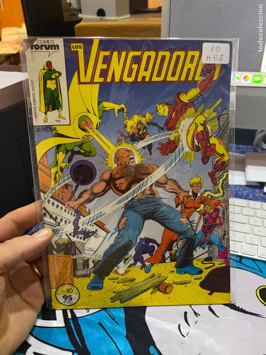 C&oacute;mics: LOS VENGADORES NUMERO 10 EDICIONES FORUM - Foto 1
