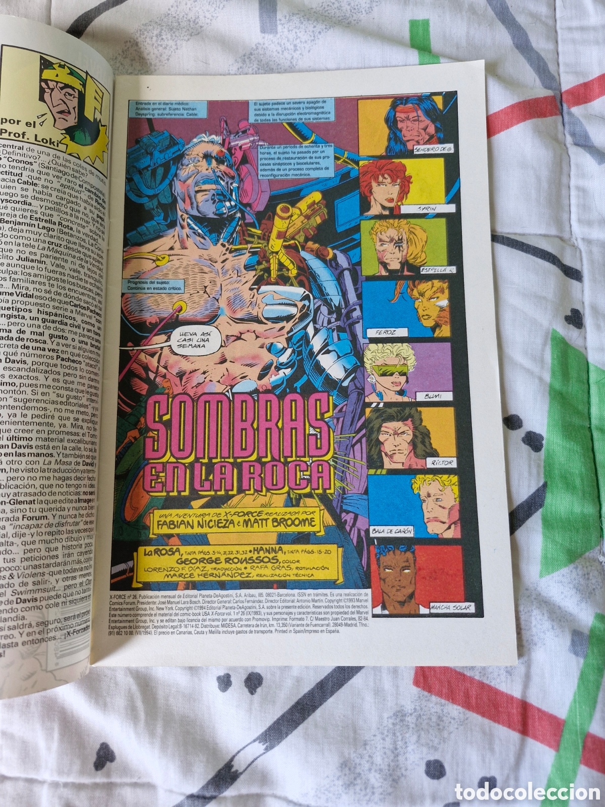 C&oacute;mics: X-FORCE 26 - VOL 1 - N&Uacute;MERO 26 - MARVEL C&Oacute;MICS - FORUM - GRAPA - Foto 3