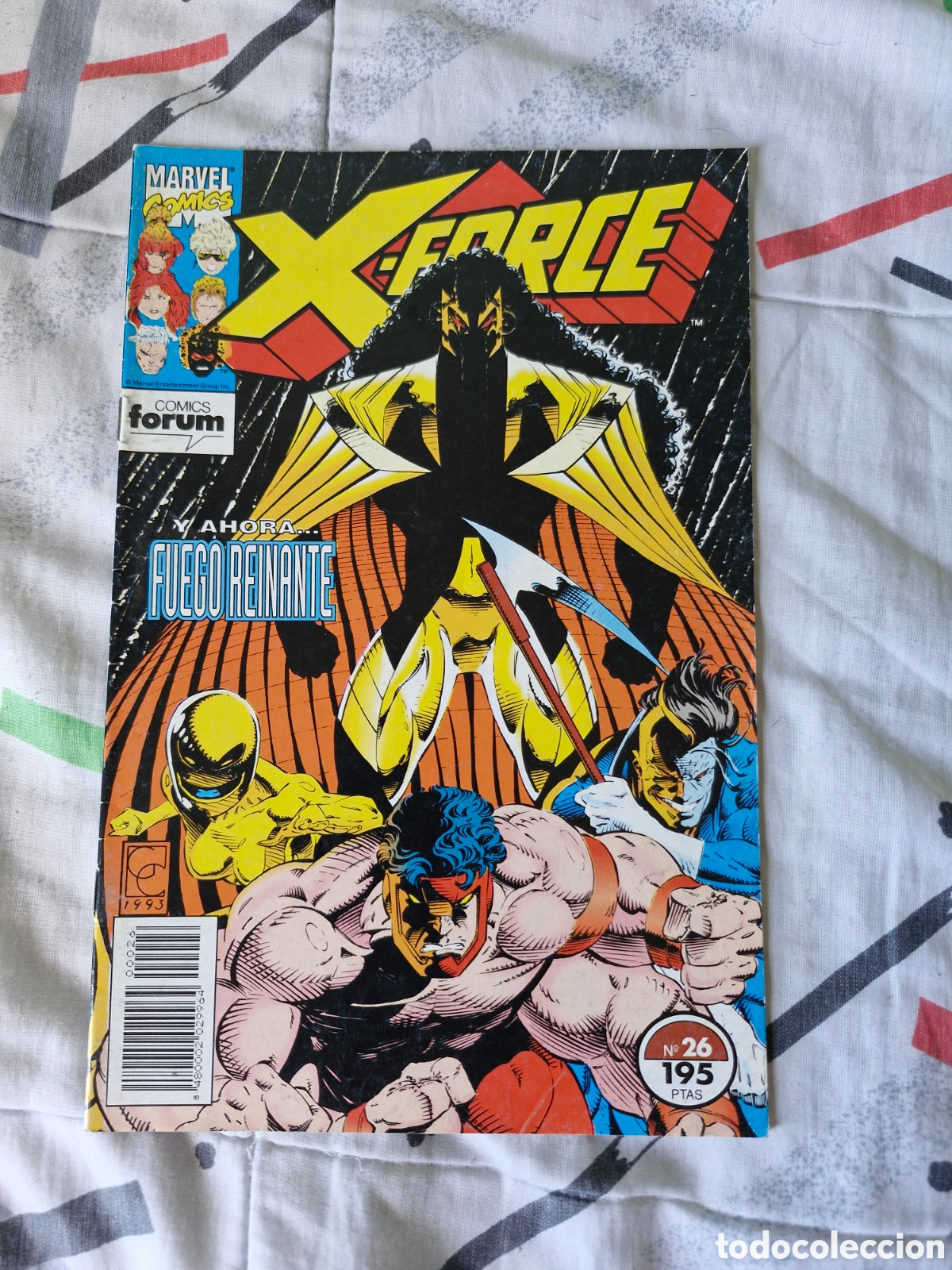 C&oacute;mics: X-FORCE 26 - VOL 1 - N&Uacute;MERO 26 - MARVEL C&Oacute;MICS - FORUM - GRAPA - Foto 1