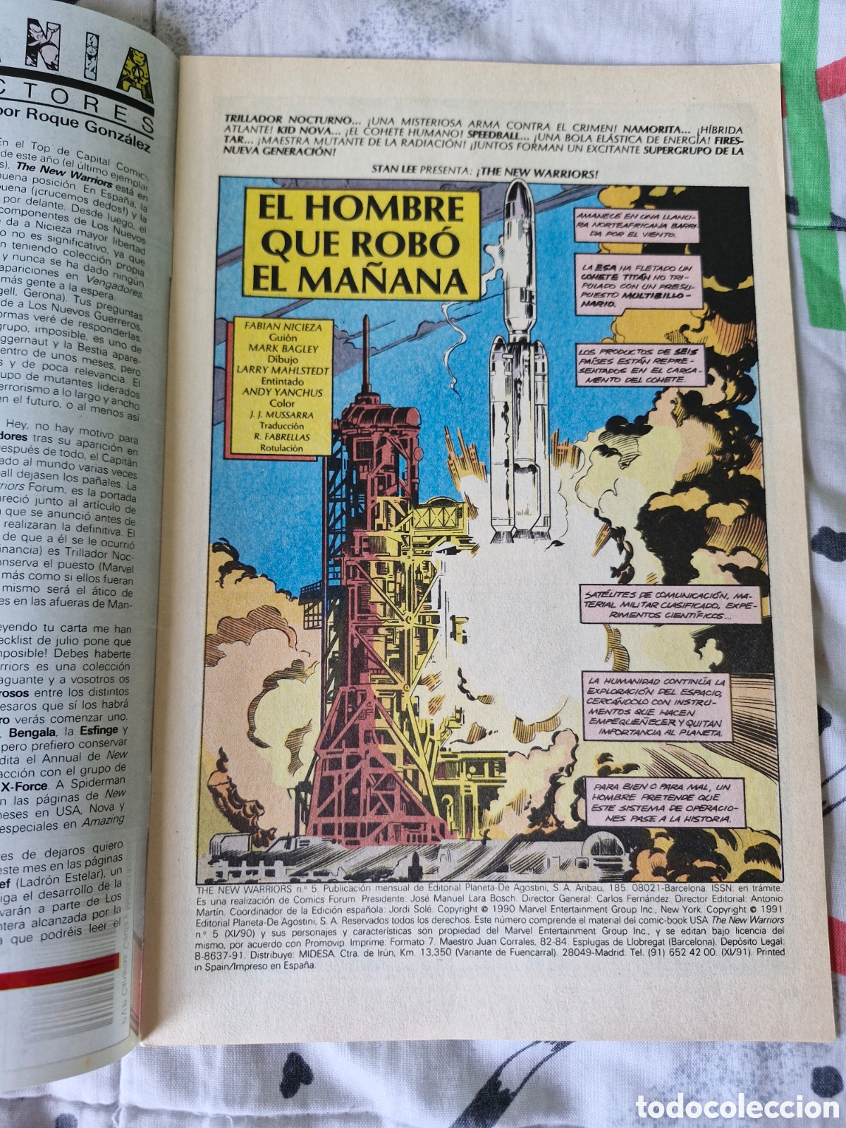 C&oacute;mics: THE NEW WARRIORS - N&Uacute;MERO 5 - VOL 1 - MARVEL C&Oacute;MICS - FORUM - Foto 3