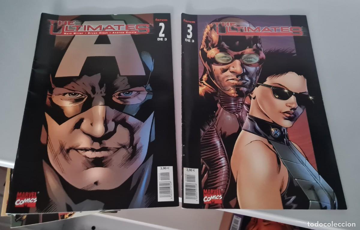 C&oacute;mics: THE ULTIMATES - VOLUMEN 1 Y 2 COMPLETOS - 7 COMICS - MARVEL COMICS / FORUM-MARK MILLAR & BRIAN HITCH - Foto 2