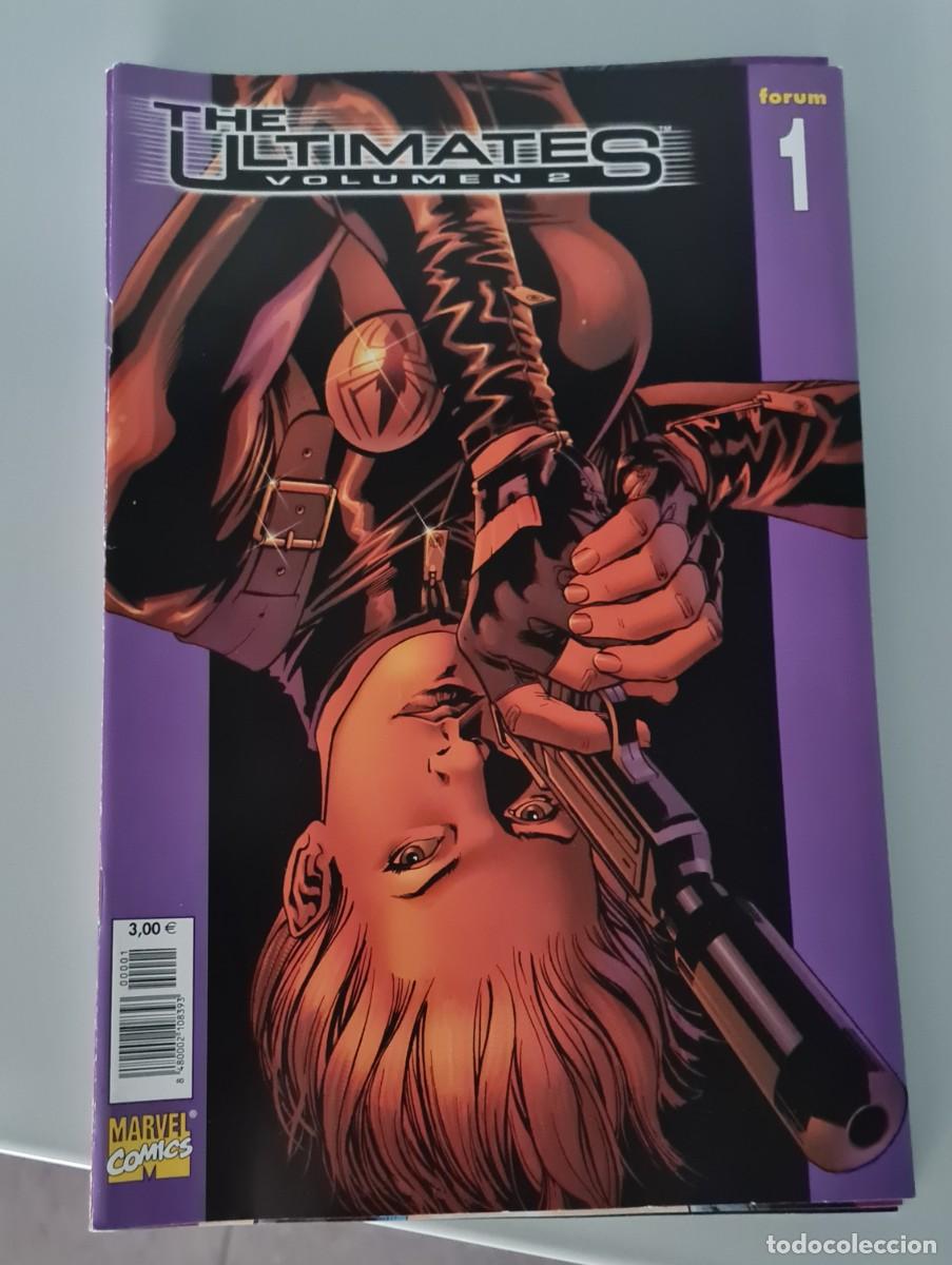 C&oacute;mics: THE ULTIMATES - VOLUMEN 1 Y 2 COMPLETOS - 7 COMICS - MARVEL COMICS / FORUM-MARK MILLAR & BRIAN HITCH - Foto 3