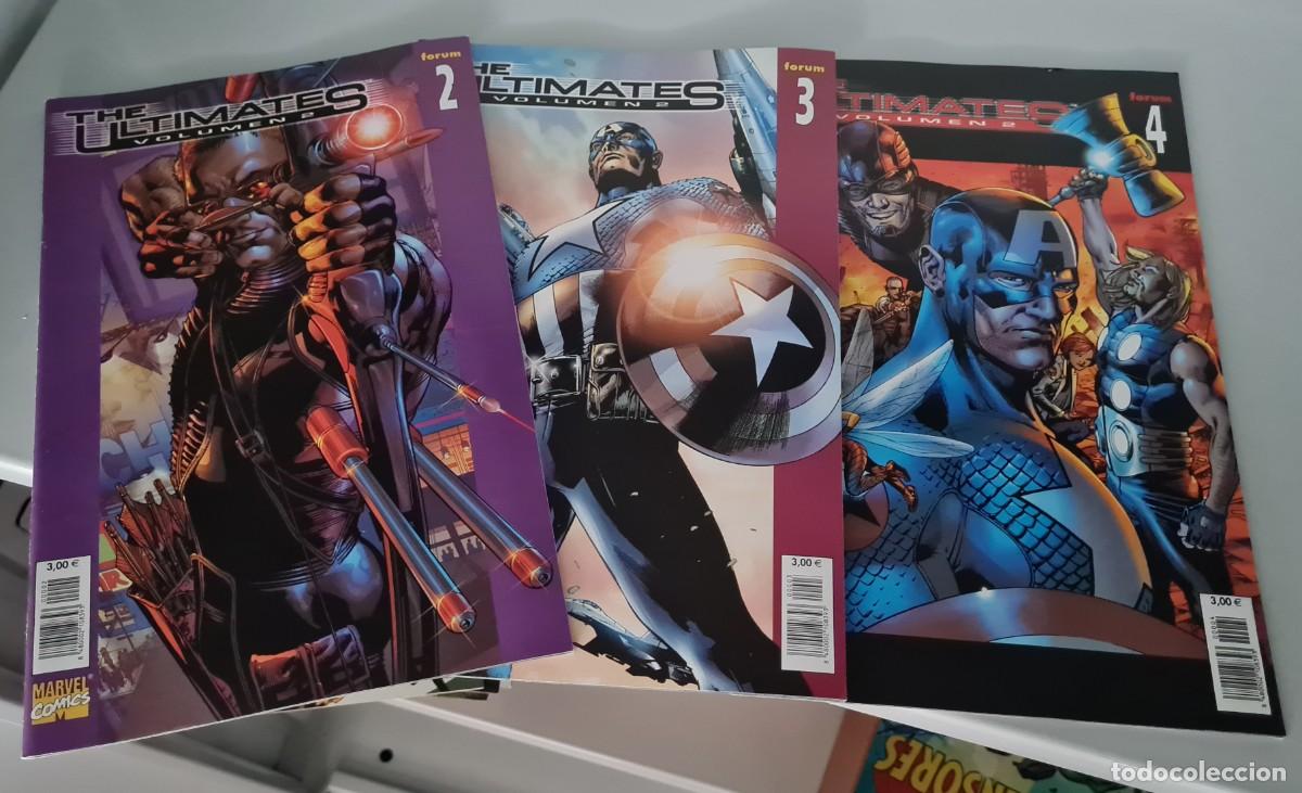 C&oacute;mics: THE ULTIMATES - VOLUMEN 1 Y 2 COMPLETOS - 7 COMICS - MARVEL COMICS / FORUM-MARK MILLAR & BRIAN HITCH - Foto 4