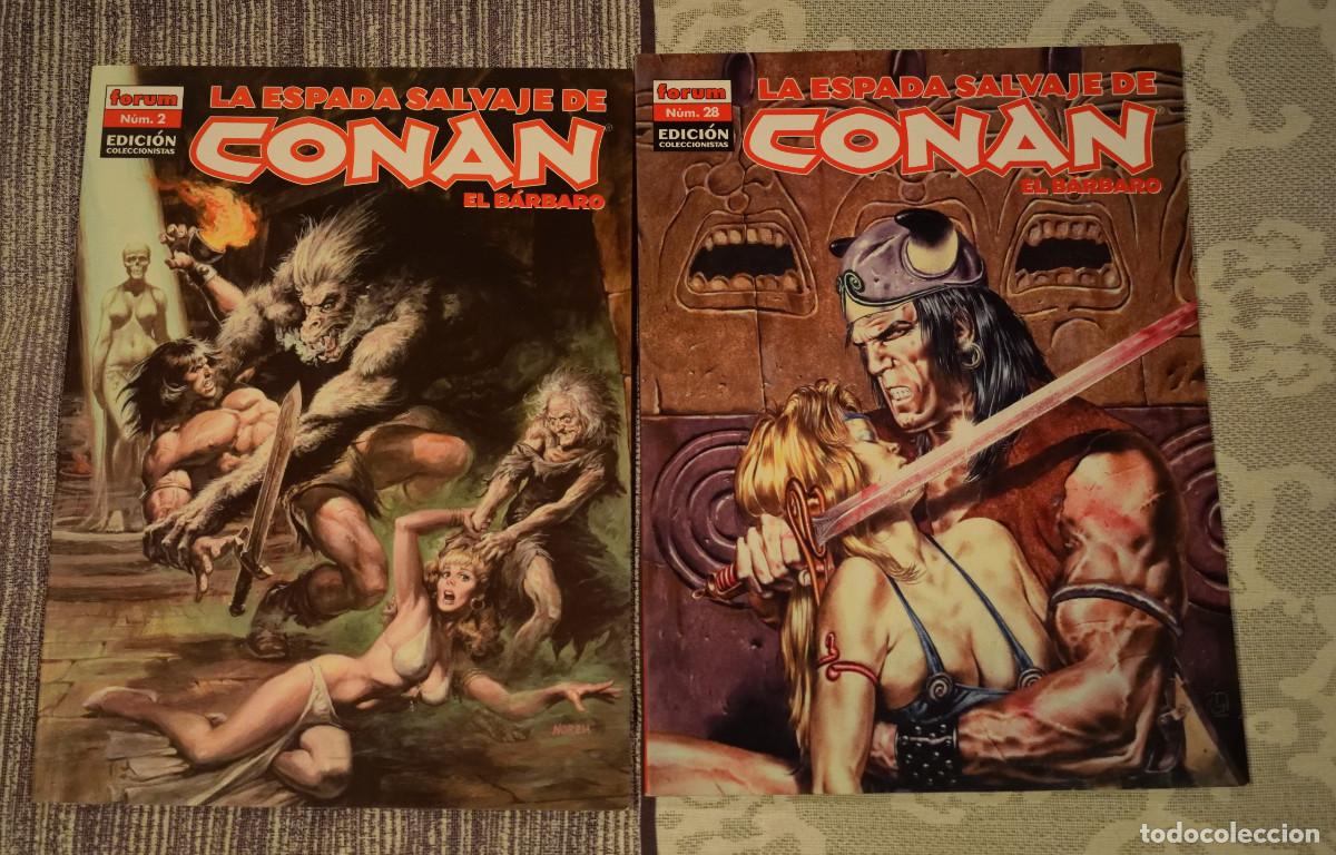 C&oacute;mics: Espada Salvaje de Conan n&ordm; 2 y n&ordm; 28 - Foto 1