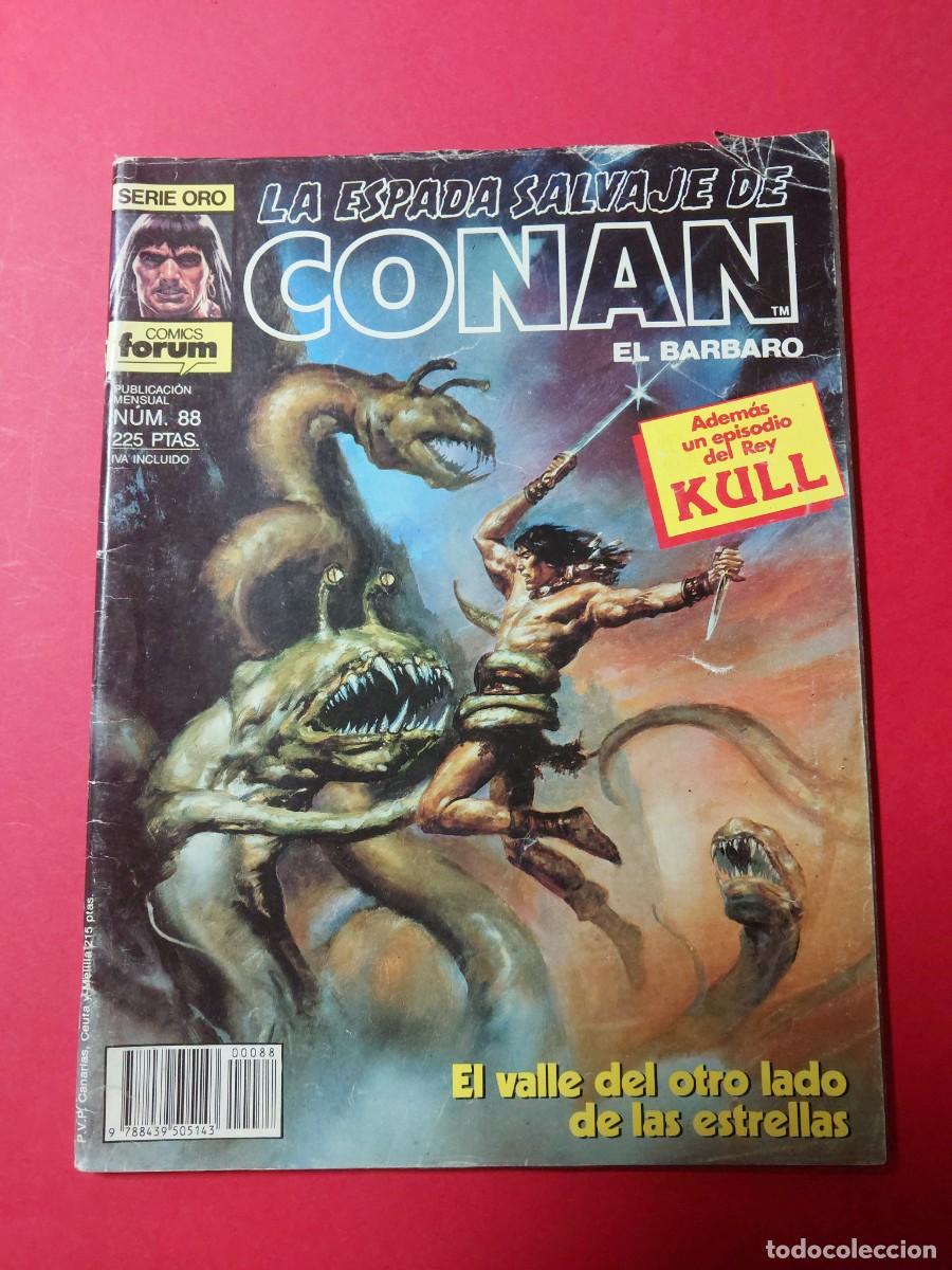 C&oacute;mics: LA ESPADA SALVAJE DE CONAN N&ordm; 88 Serie Oro Ref C14 - Foto 1