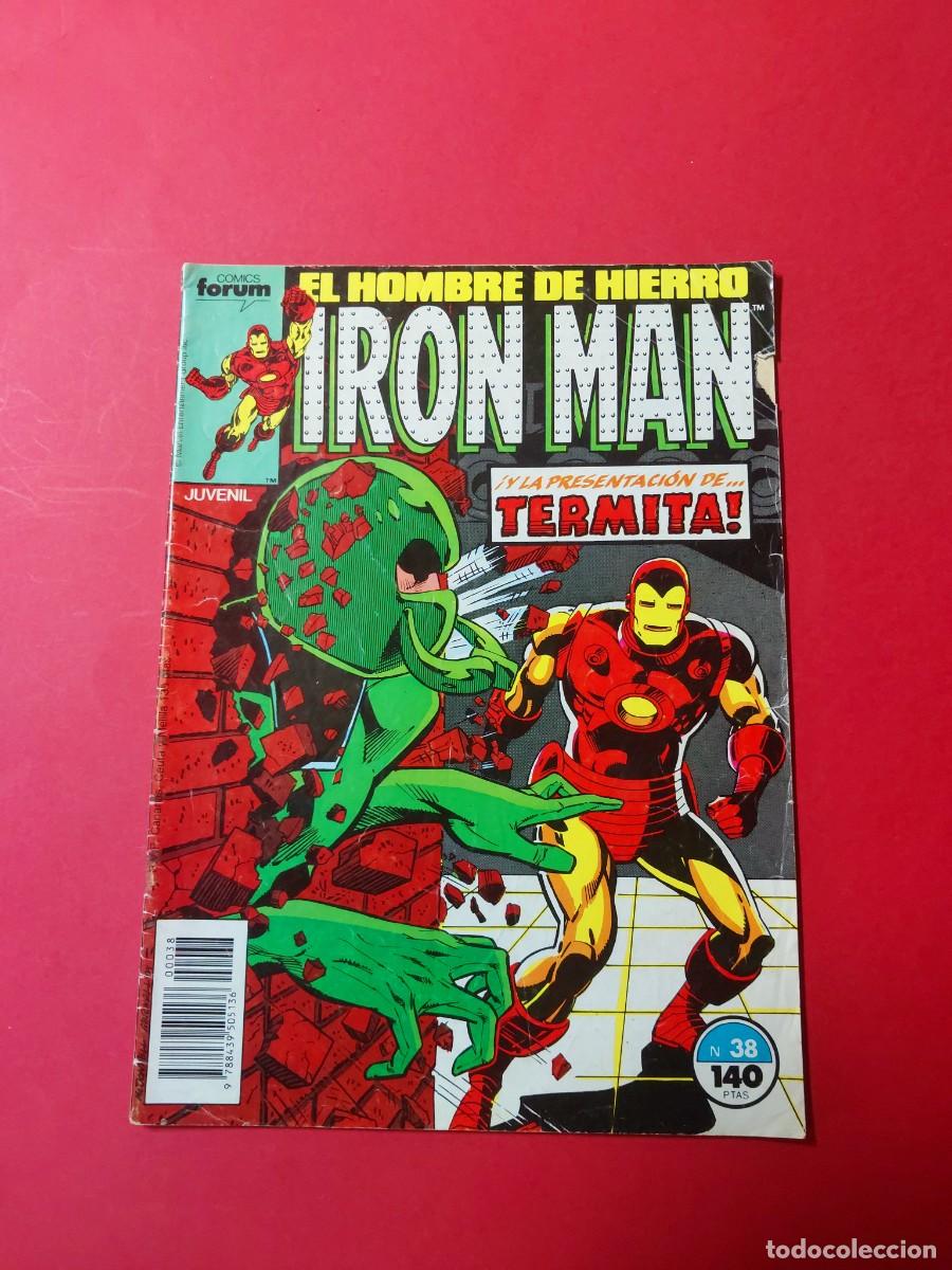 C&oacute;mics: Iron Man N&ordm; 38 Marvel Comics Ref C14 - Foto 1