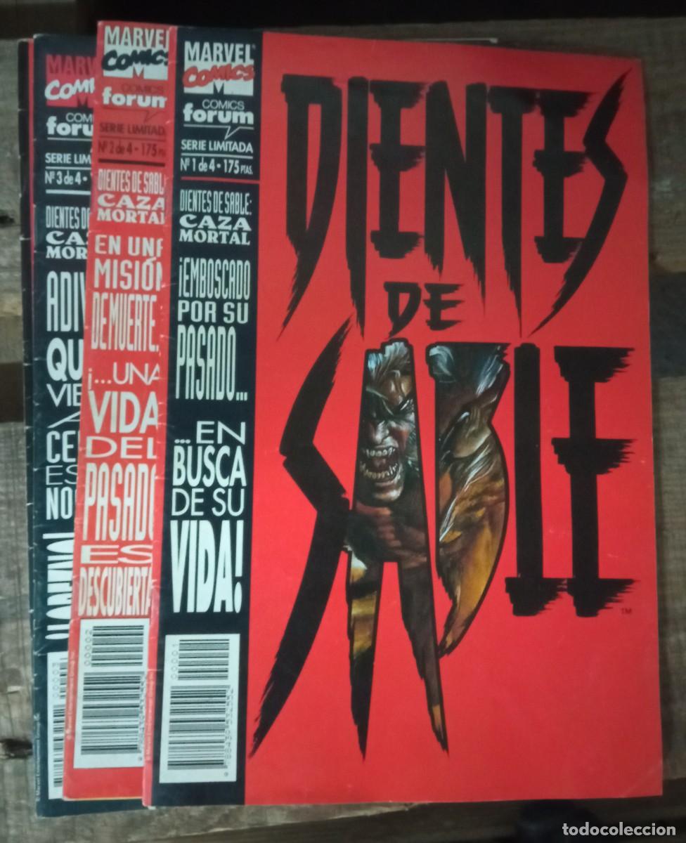 C&oacute;mics: DIENTES DE SABLE N&ordm; 1 al 4. COMPLETA . FORUM - P - Foto 1