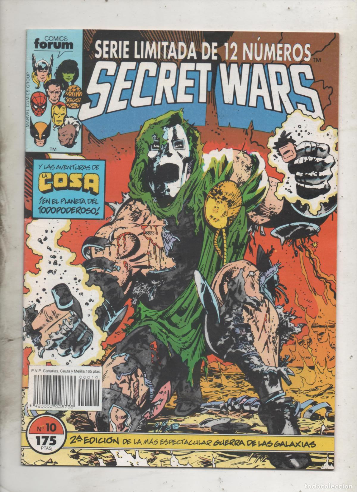 Comics: SECRET WARS N&ordm; 10 . FORUM - P