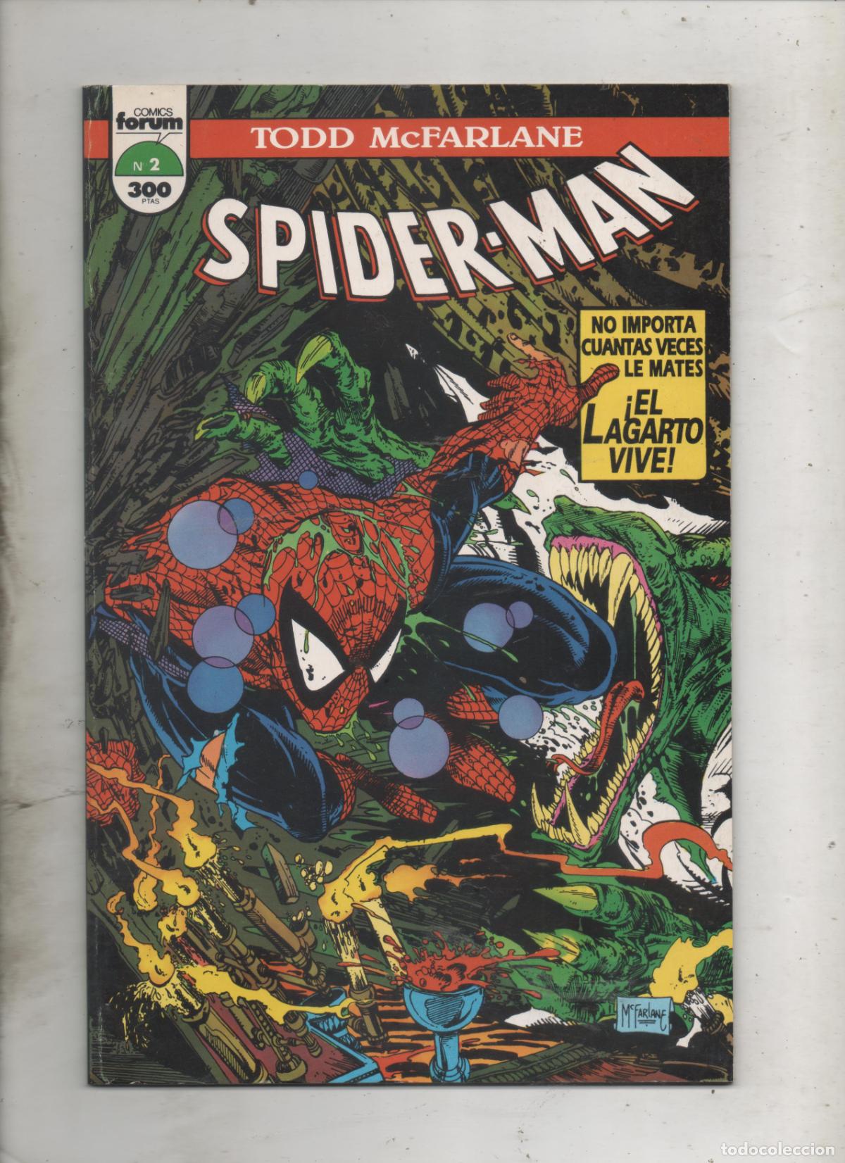 C&oacute;mics: SPIDER-MAN Todd McFarlane N&ordm; 2 . FORUM - P - Foto 1