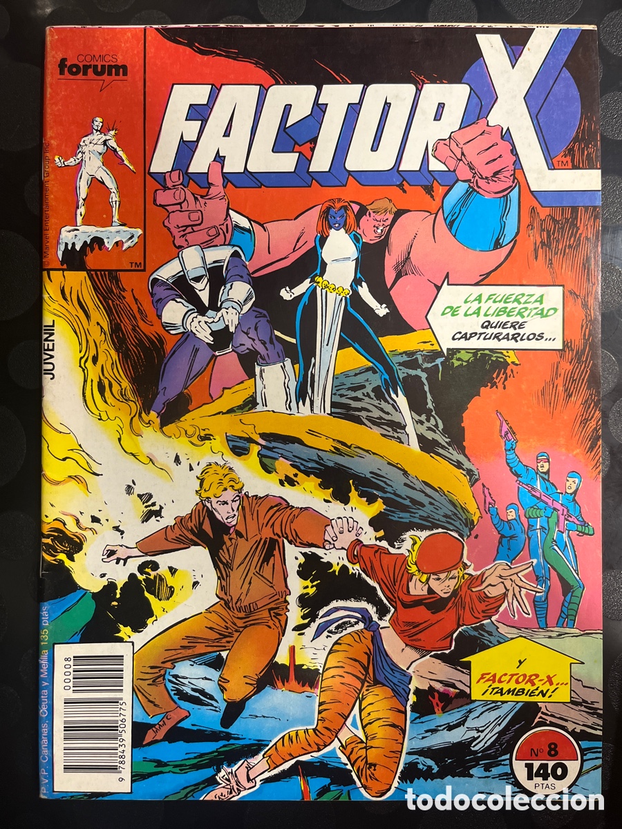 C&oacute;mics: FACTOR X VOL.1 N.8 PERDIDOS Y ENCONTRADOS ( 1988/1995 ) - Foto 1