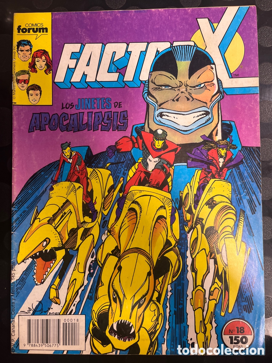 C&oacute;mics: FACTOR X VOL.1 N.18 LOS JINETES DE APOCALIPSIS ( 1988/1995 ) - Foto 1