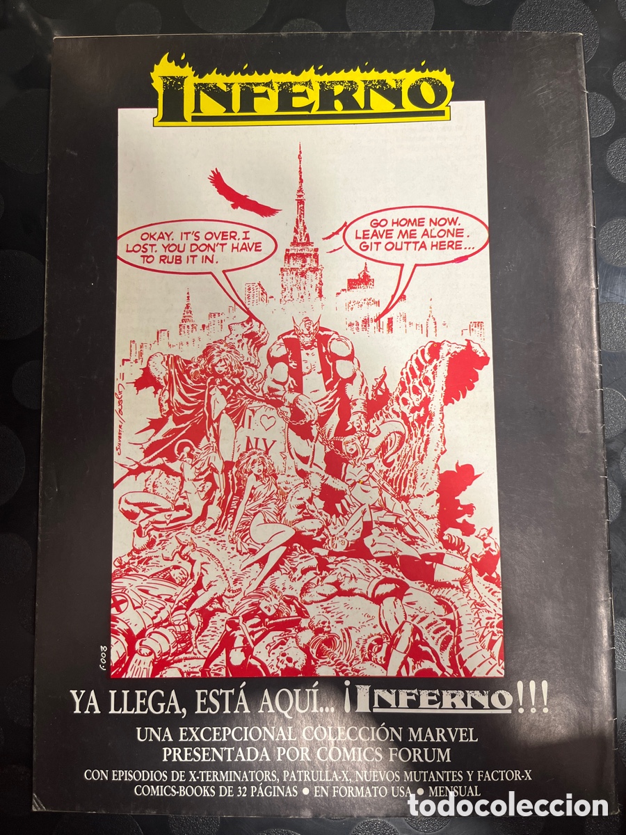 C&oacute;mics: FACTOR X VOL.1 N.20 SI DEBO MORIR ( 1988/1995 ) - Foto 2
