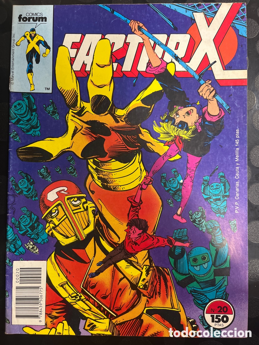 C&oacute;mics: FACTOR X VOL.1 N.20 SI DEBO MORIR ( 1988/1995 ) - Foto 1