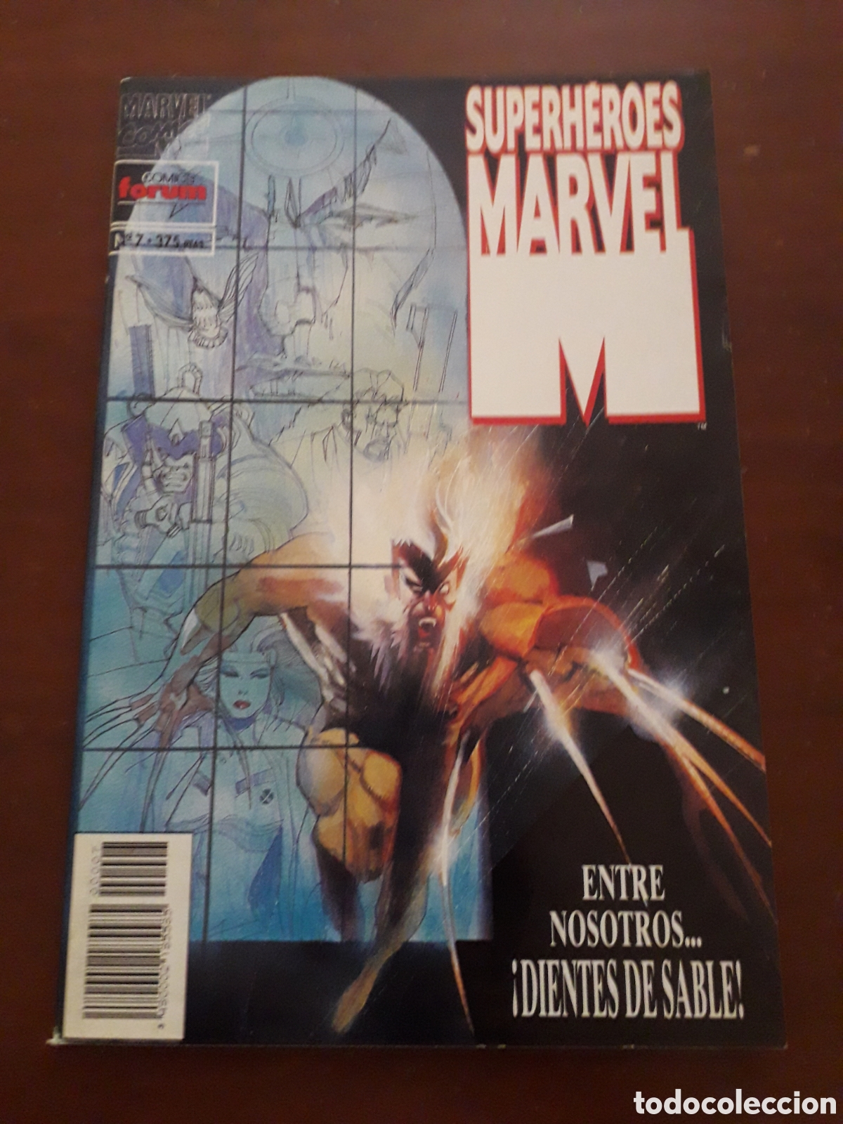 C&oacute;mics: Superh&eacute;roes Marvel n&uacute;mero 7. Excelente estado - Foto 1