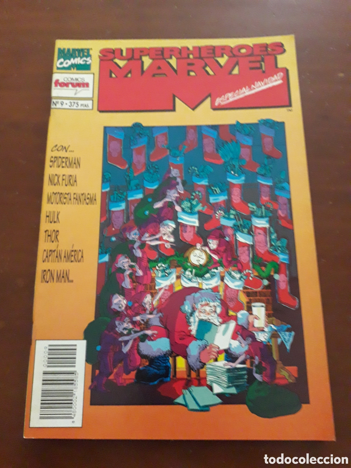 C&oacute;mics: Superh&eacute;roes Marvel n&uacute;mero 9. Excelente estado - Foto 1
