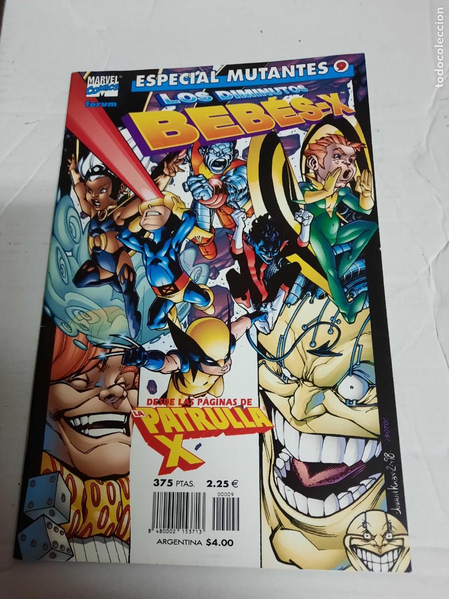 C&oacute;mics: ESPECIAL MUTANTES N&ordm; 9 - ED. FORUM - Foto 1