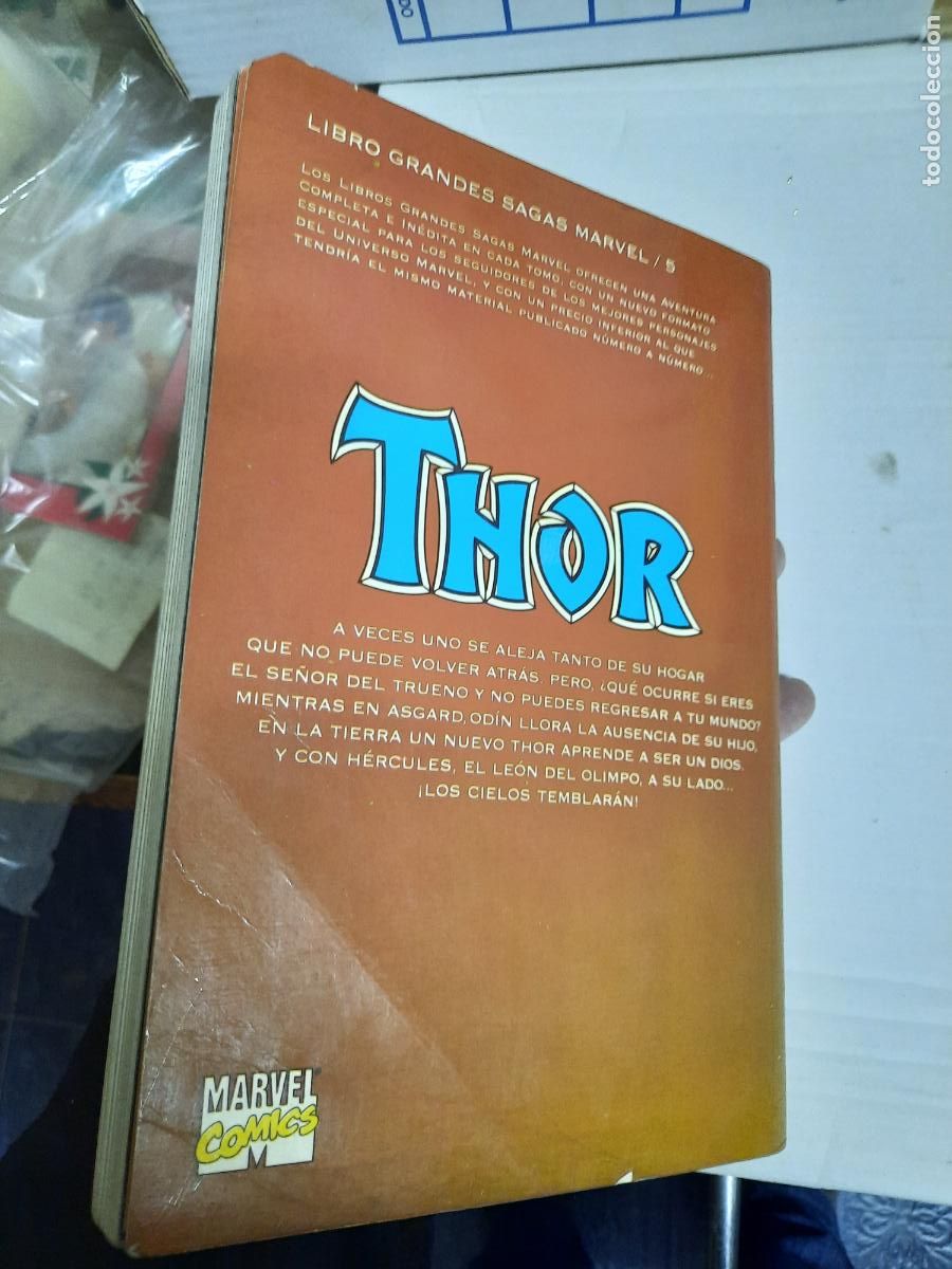 C&oacute;mics: THOR: APRENDIZ DE DIOS - LIBRO GRANDES SAGAS DE MARVEL - Foto 3