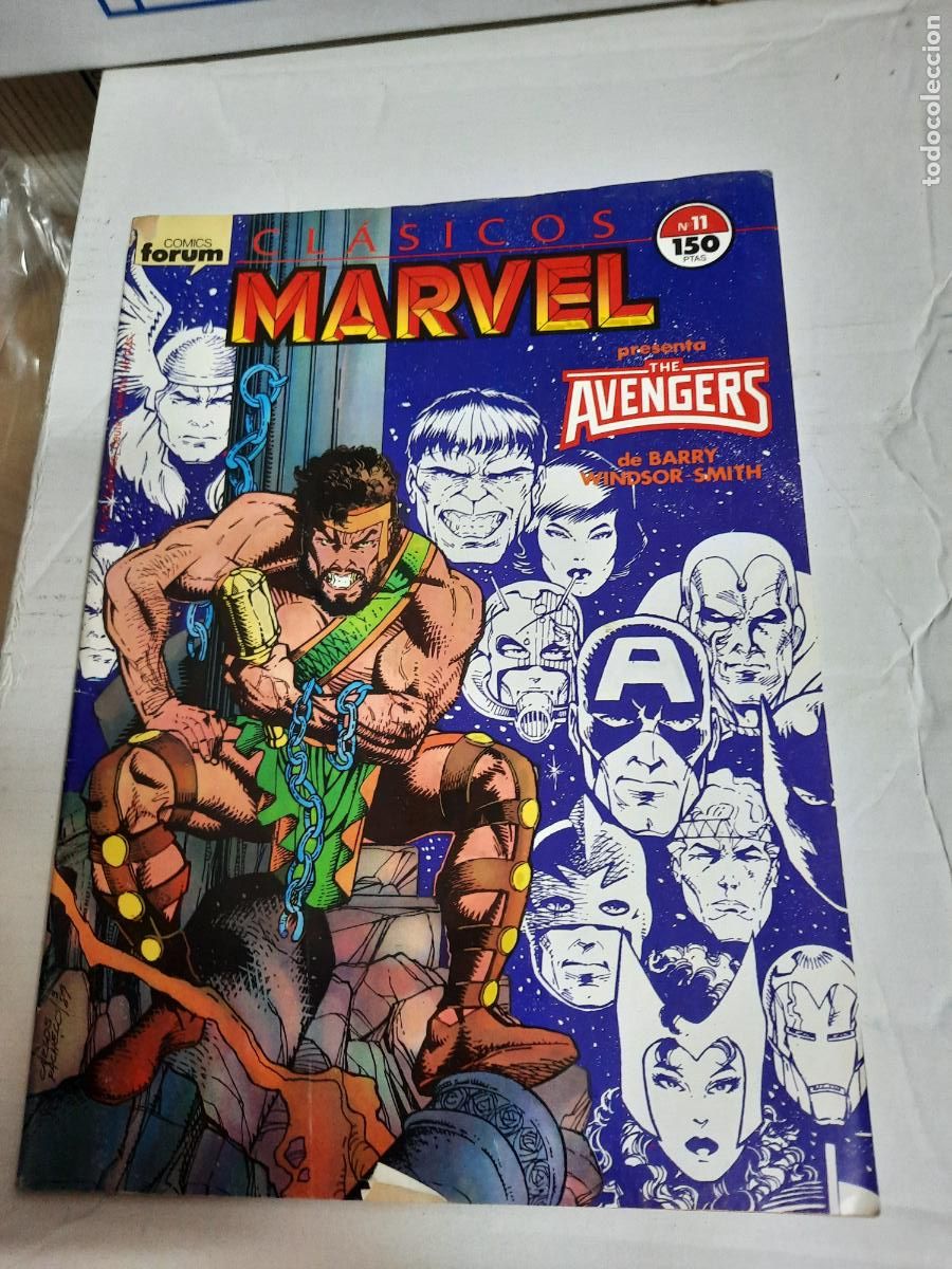 C&oacute;mics: CL&Aacute;SICOS MARVEL N&ordm; 11 - ED. FORUM - Foto 1